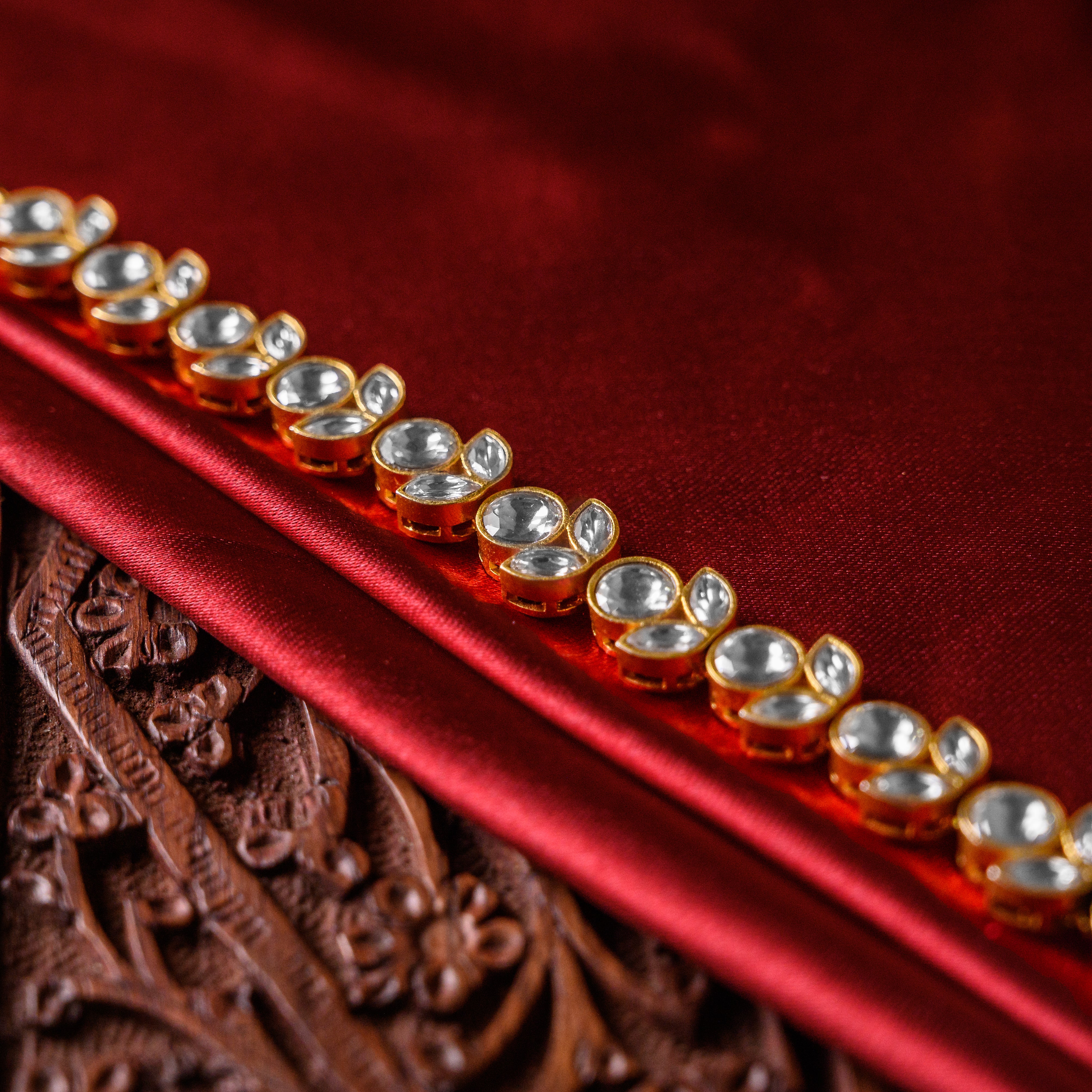 Amara Kundan Bracelet