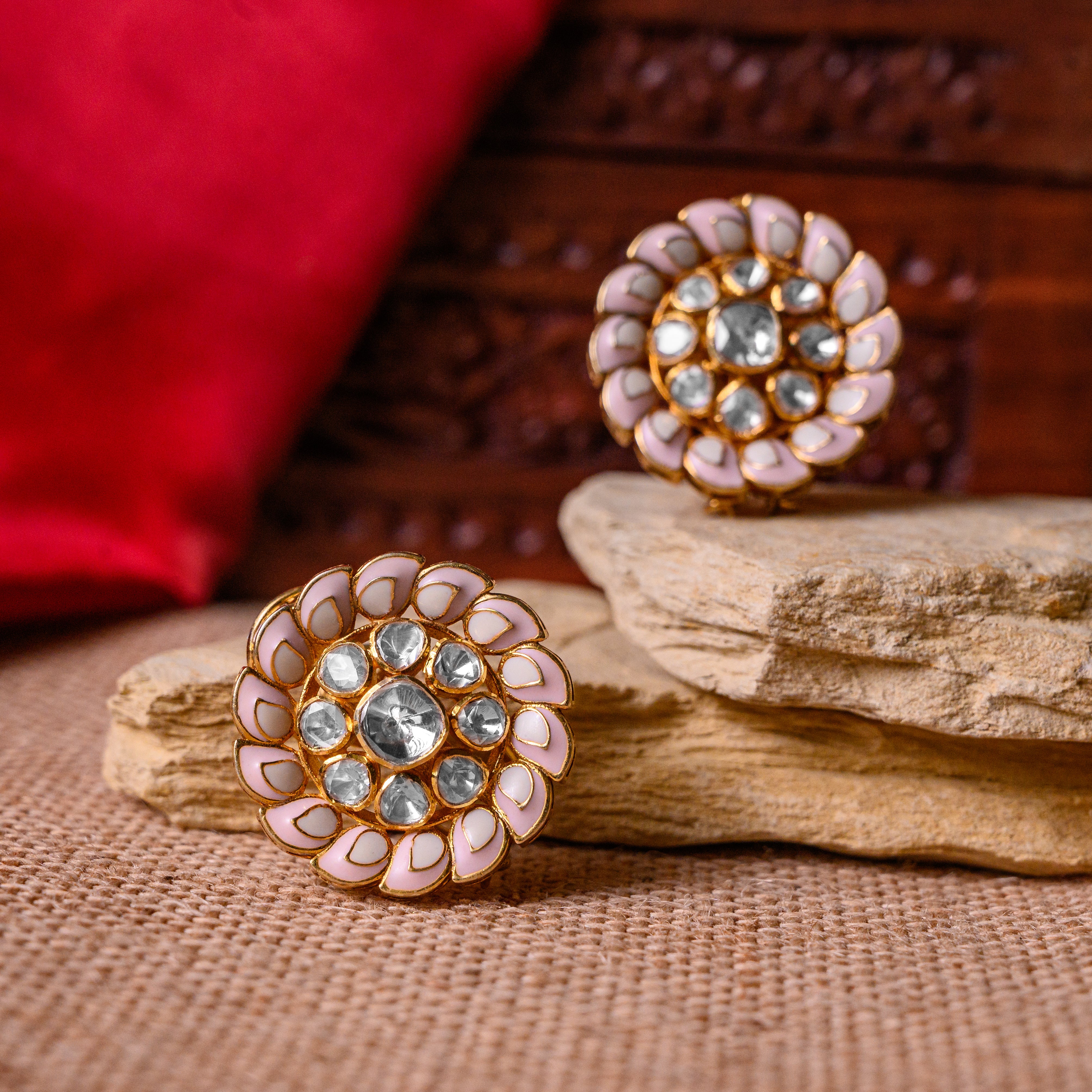 Astra Polki Studs