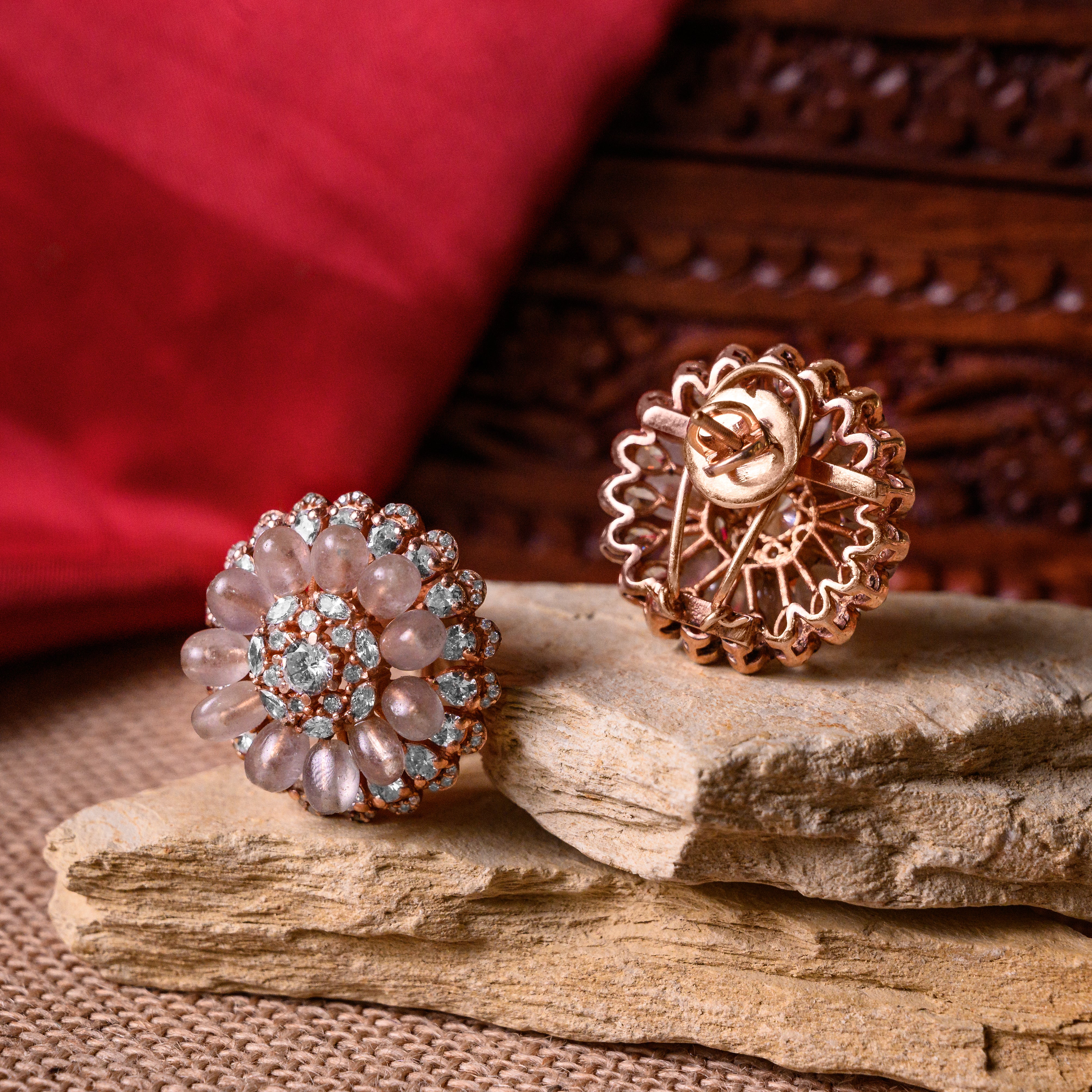 Saanjh Polki Studs