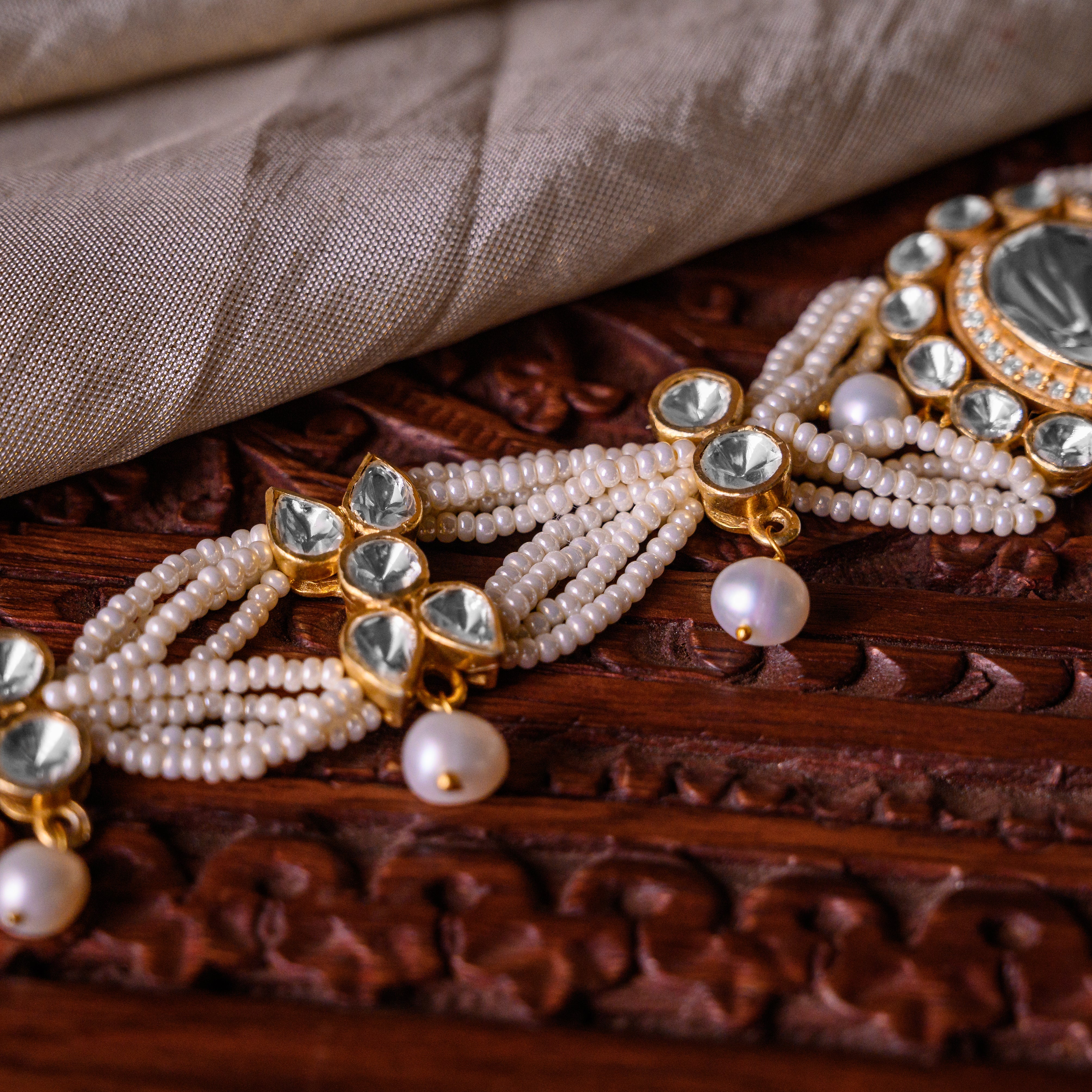 Sitara Leher Polki Choker Set