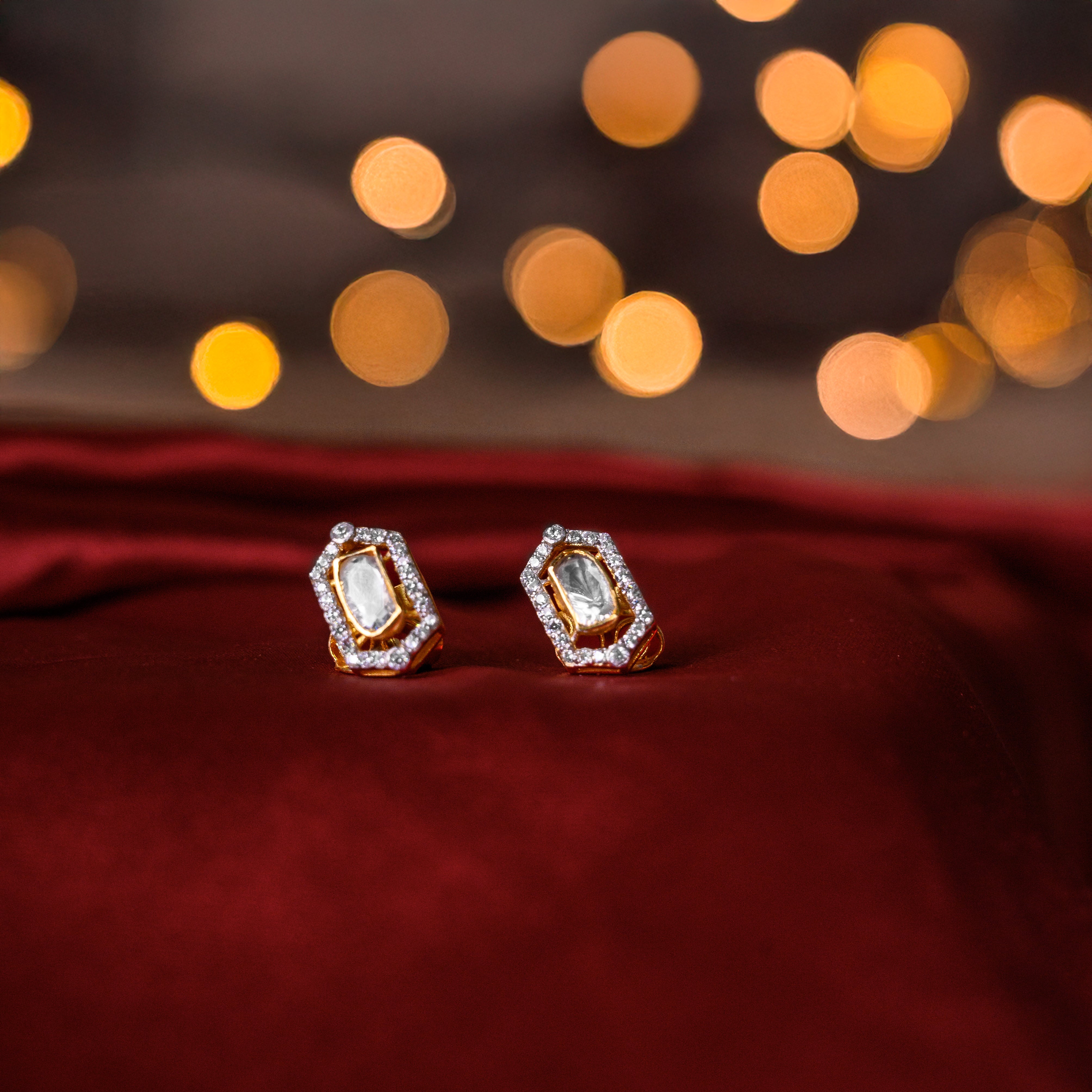 Verena Polki Pendant Set