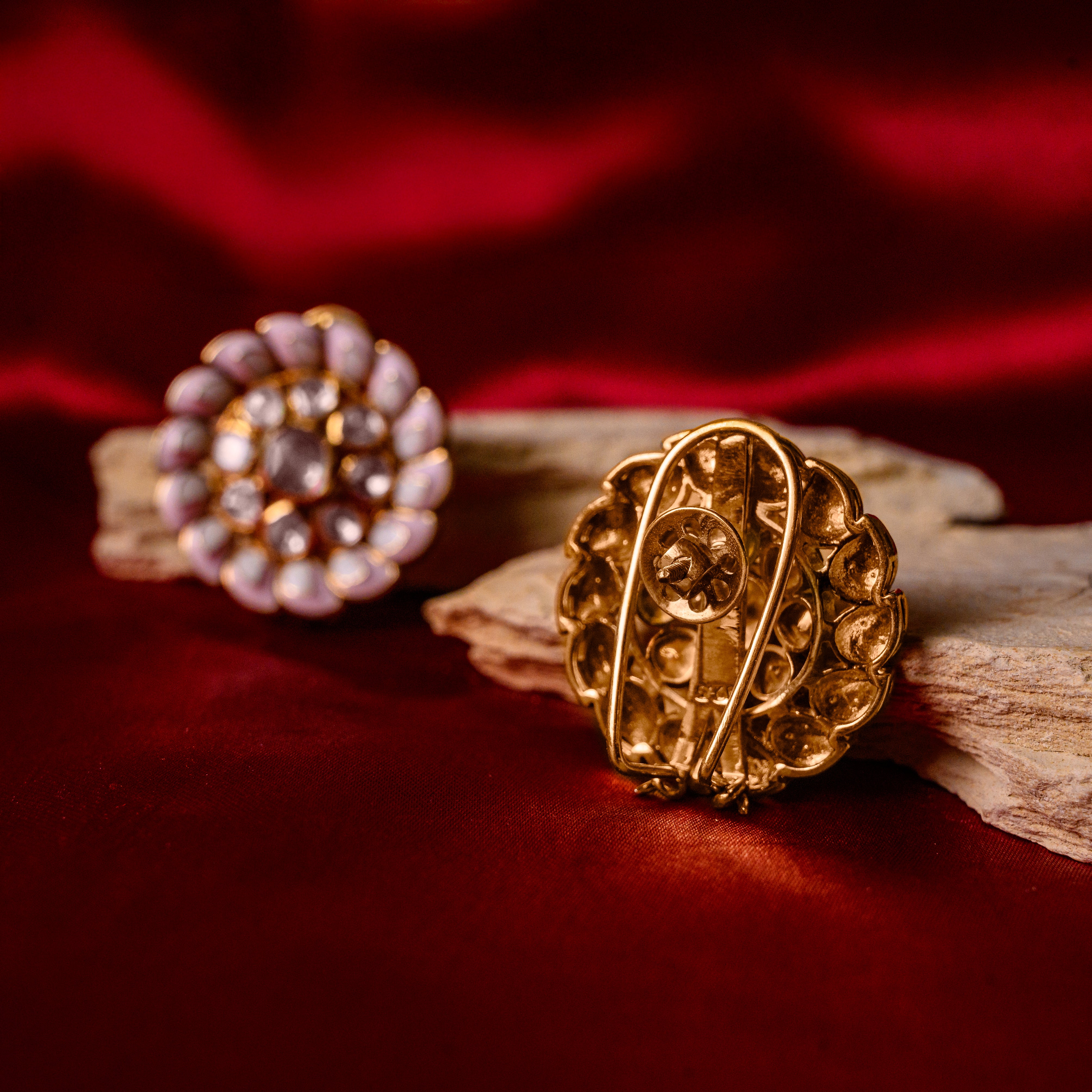Astra Polki Studs