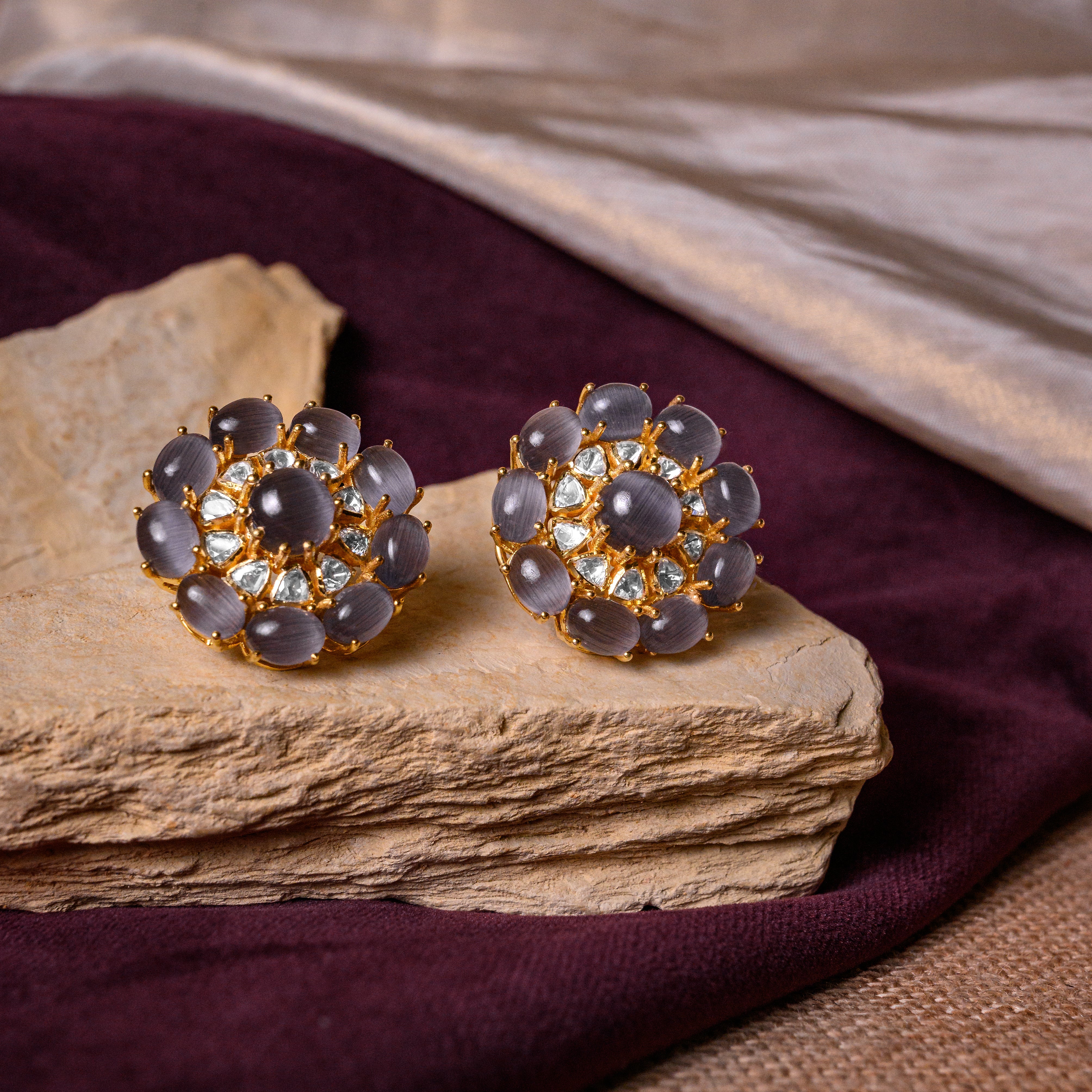 Aurora Polki Studs
