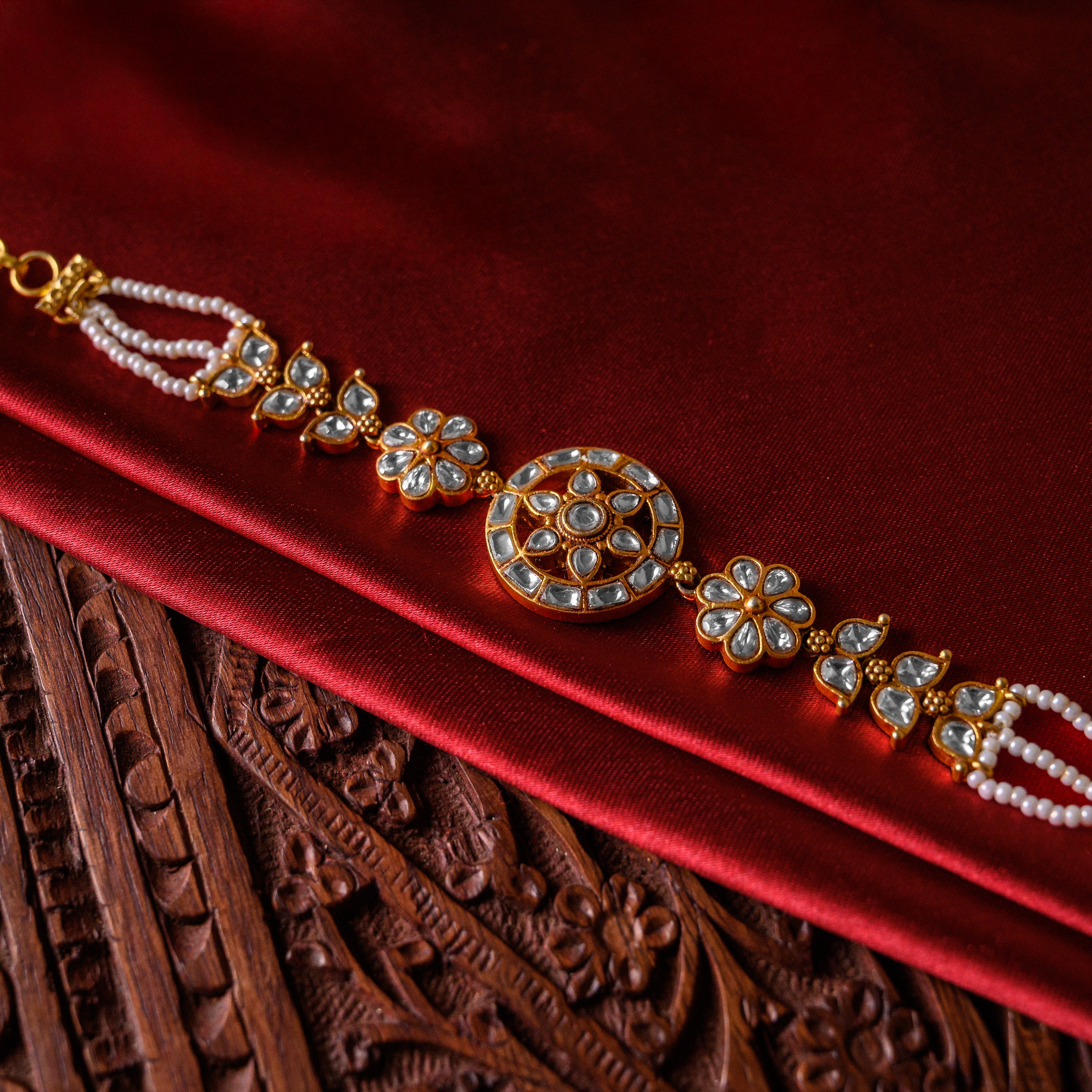 Roshini Kundan Bracelet