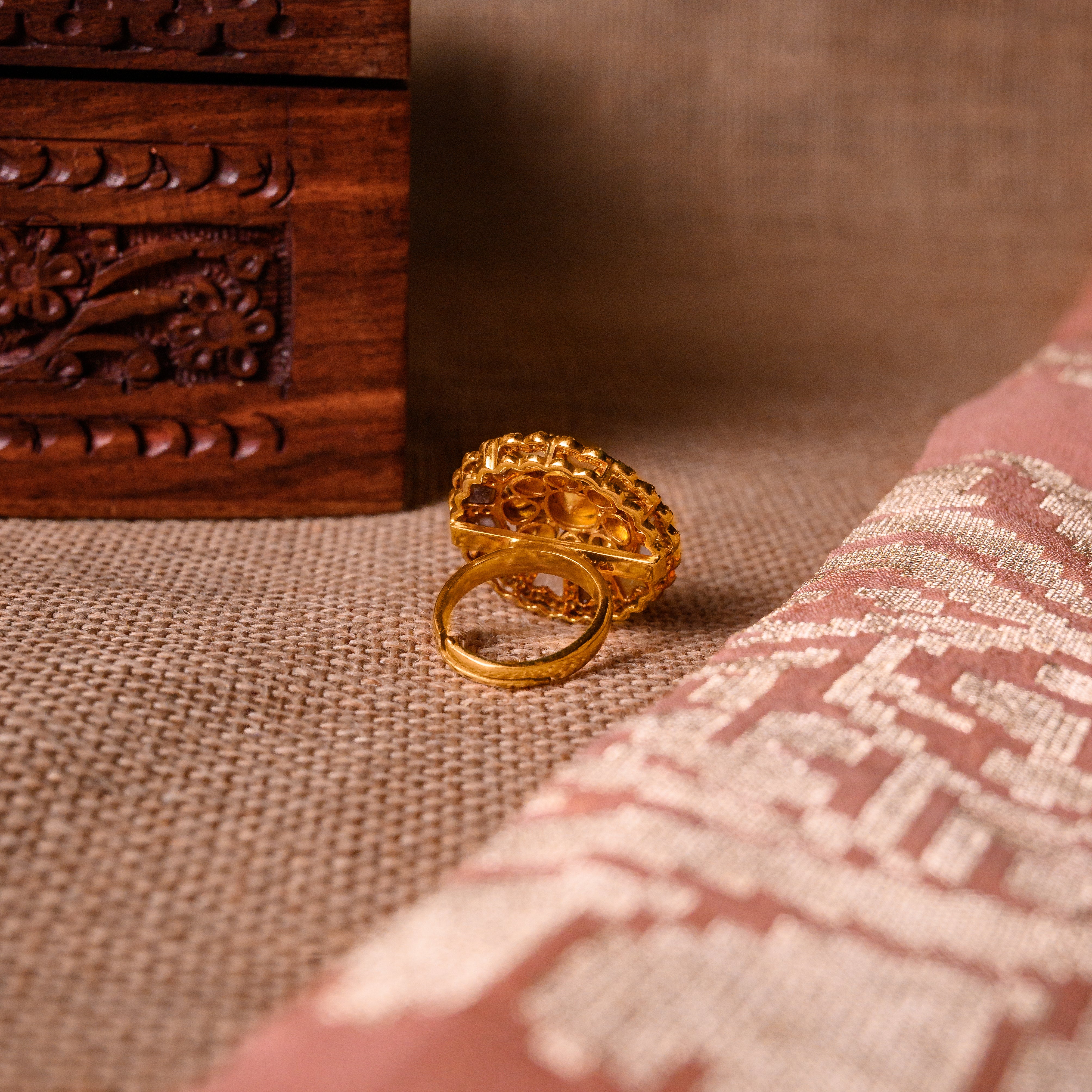 Solara Polki Ring