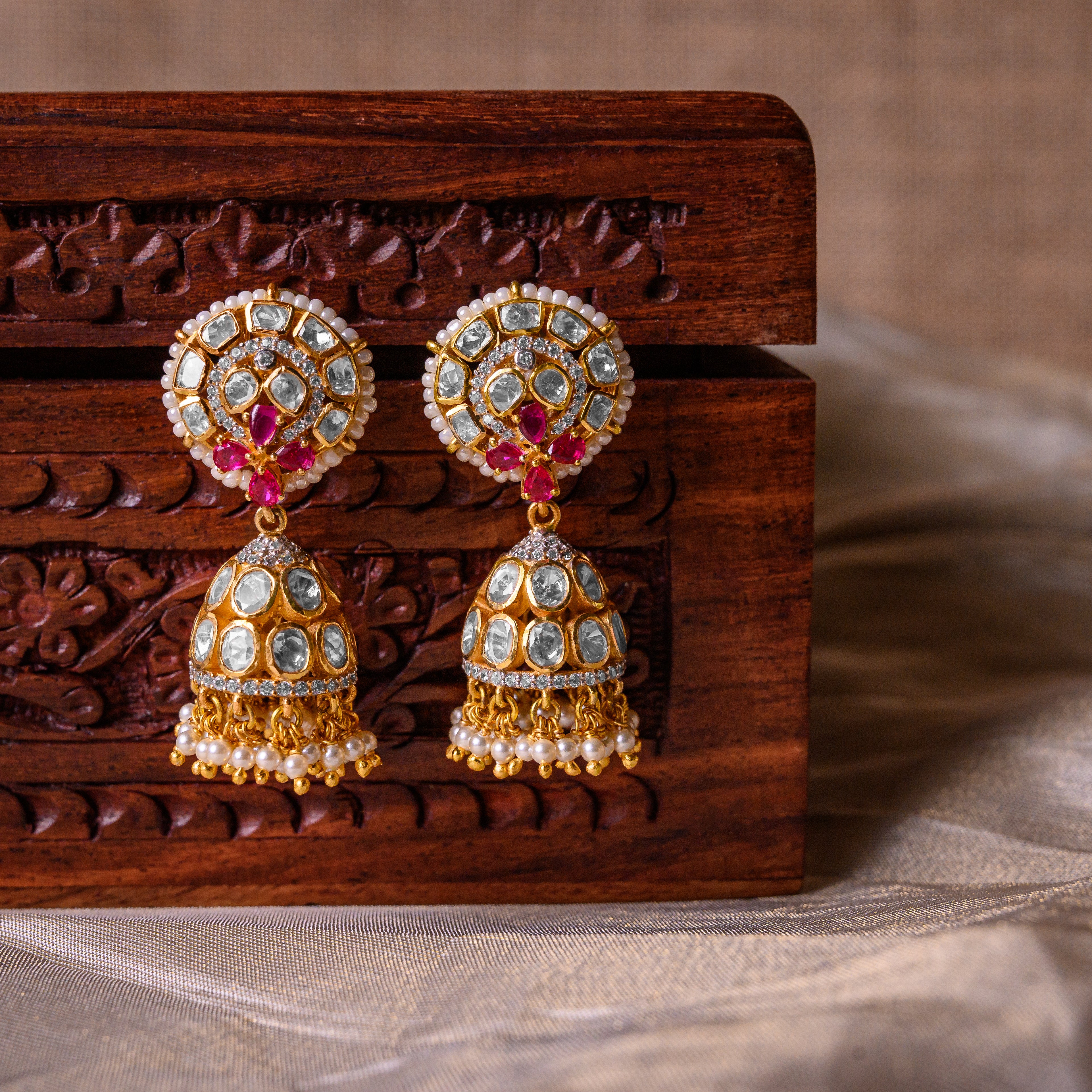 Suhani Polki Jhumka