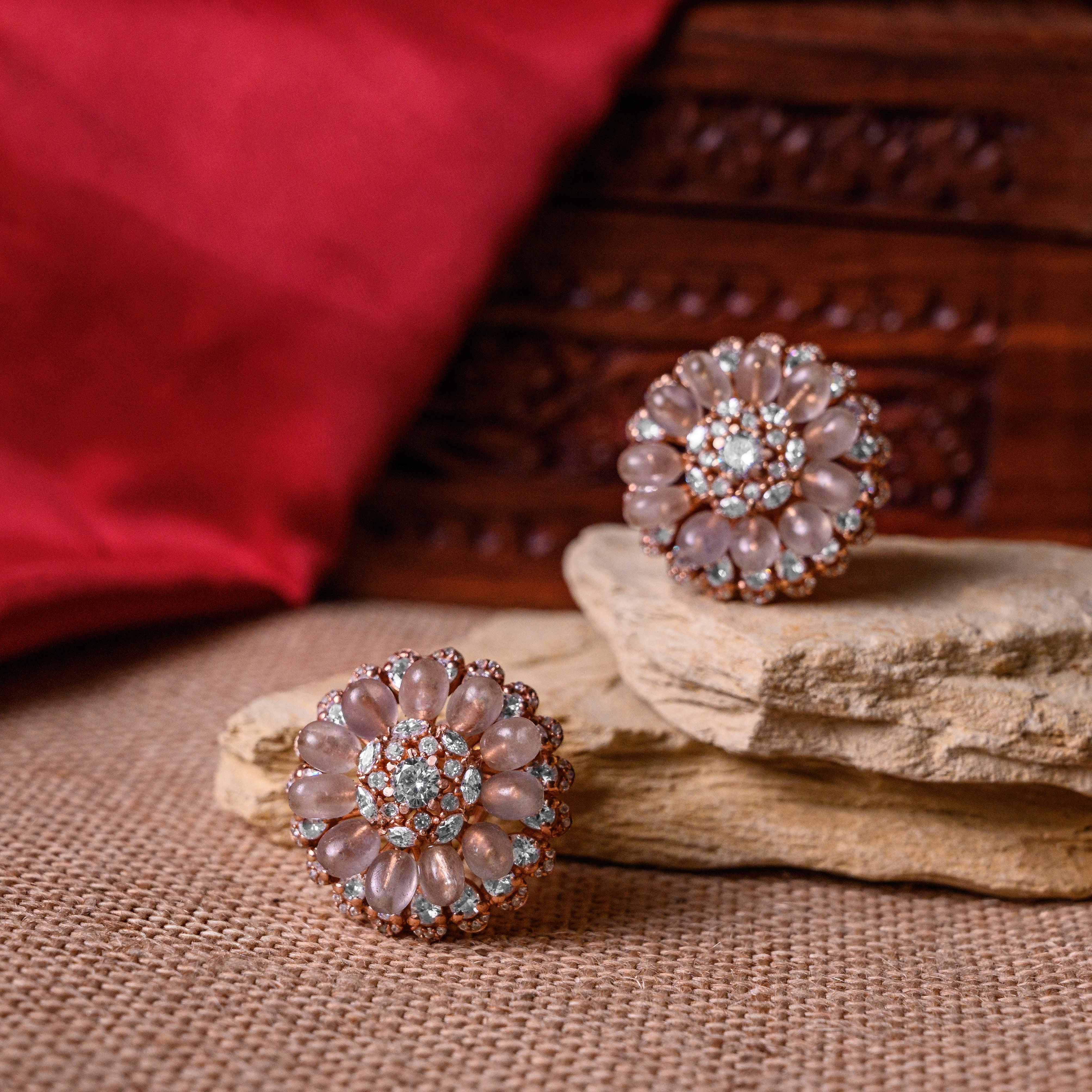 Saanjh Polki Studs