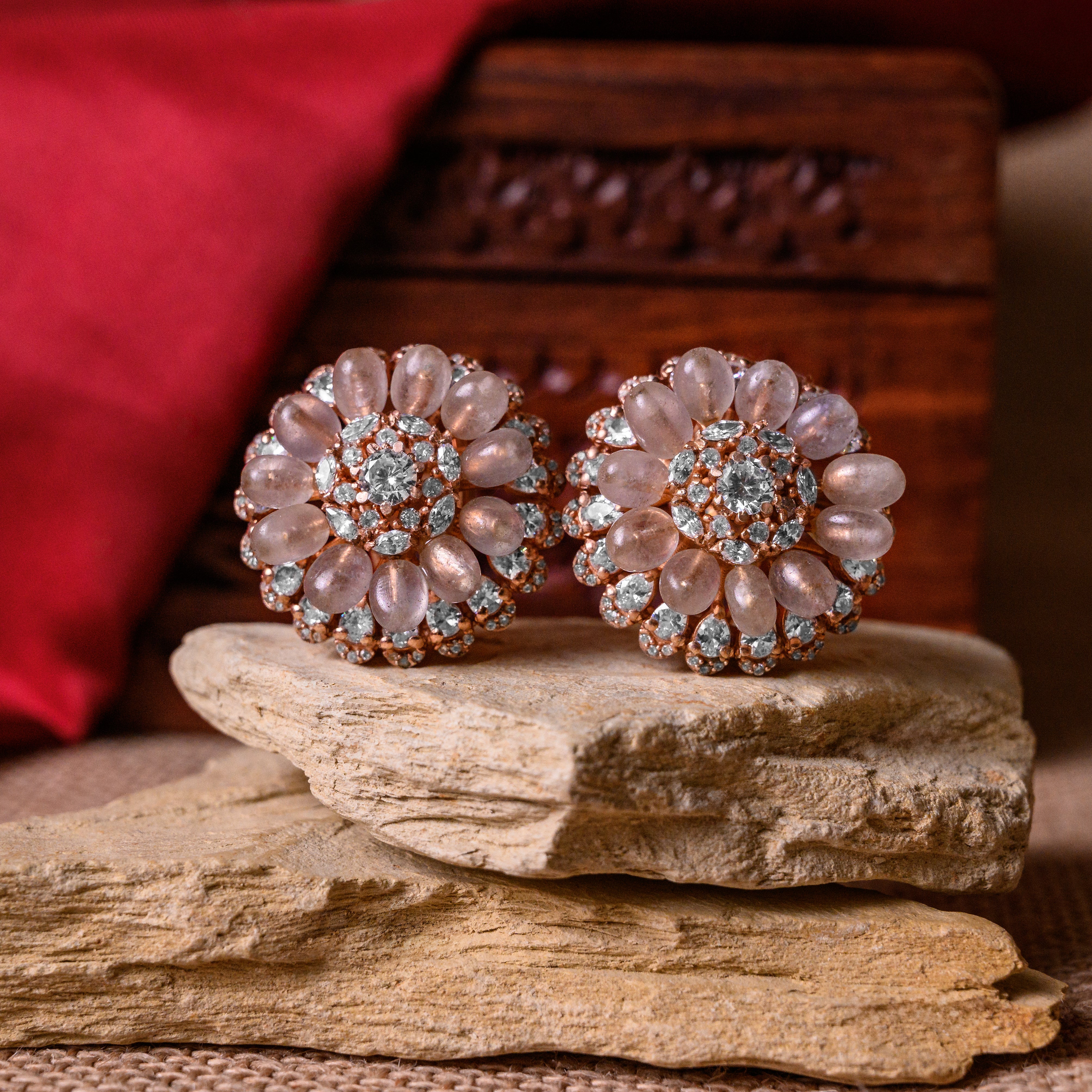 Saanjh Polki Studs