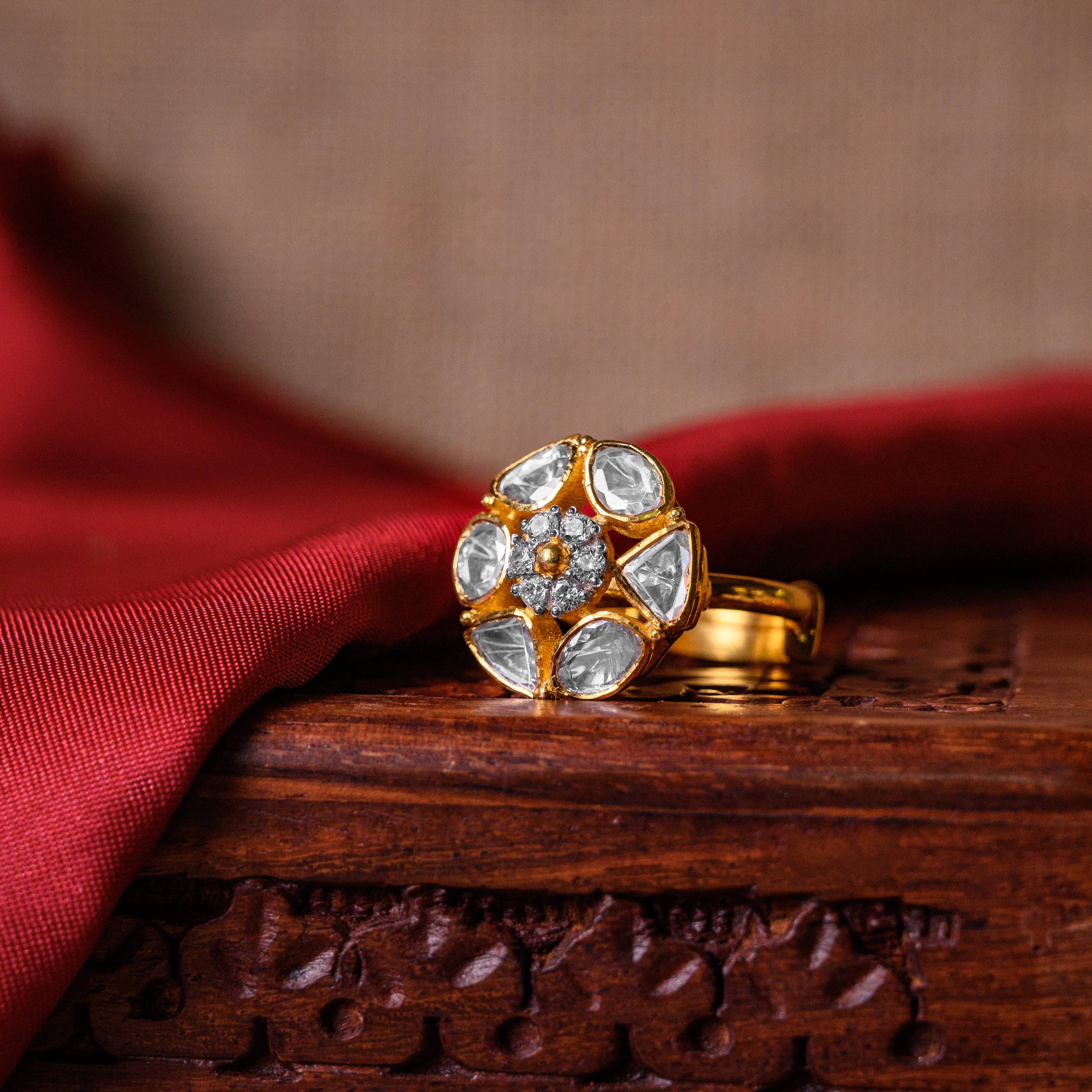 Stella Polki Ring