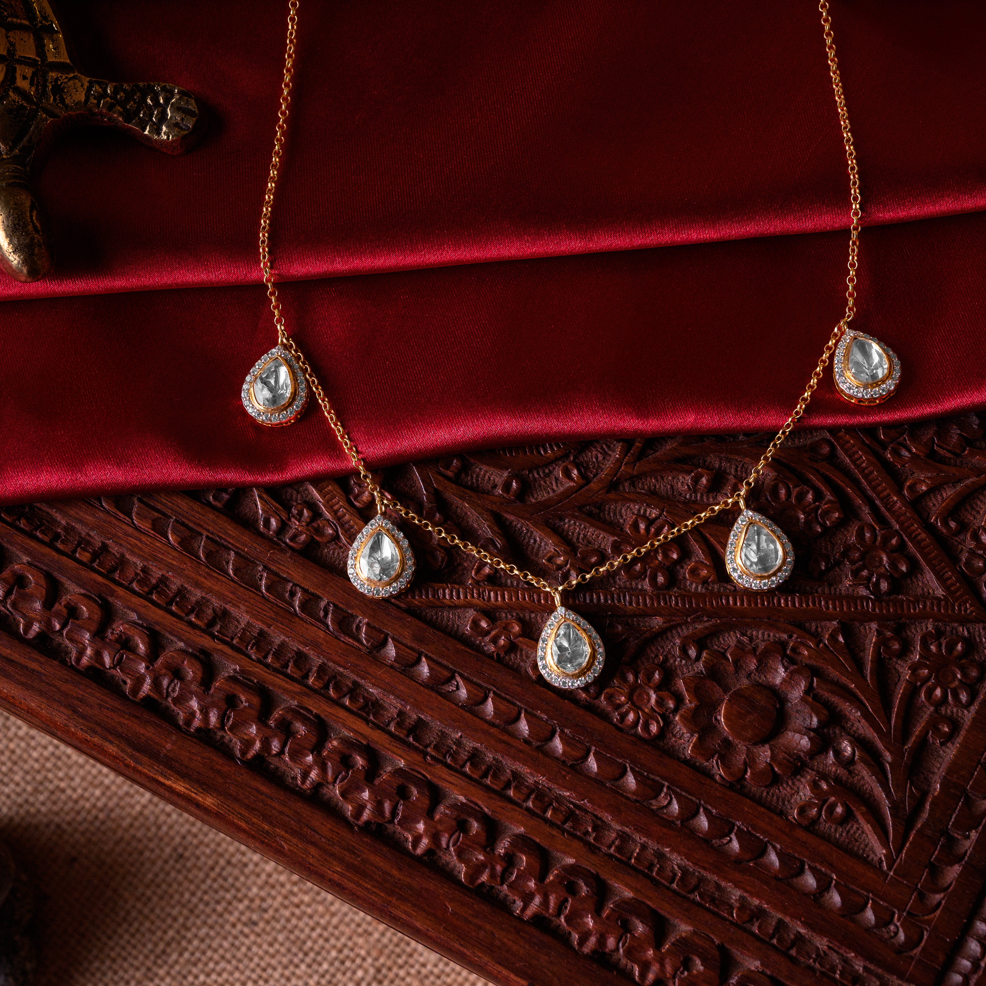 Sparklina Polki Necklace