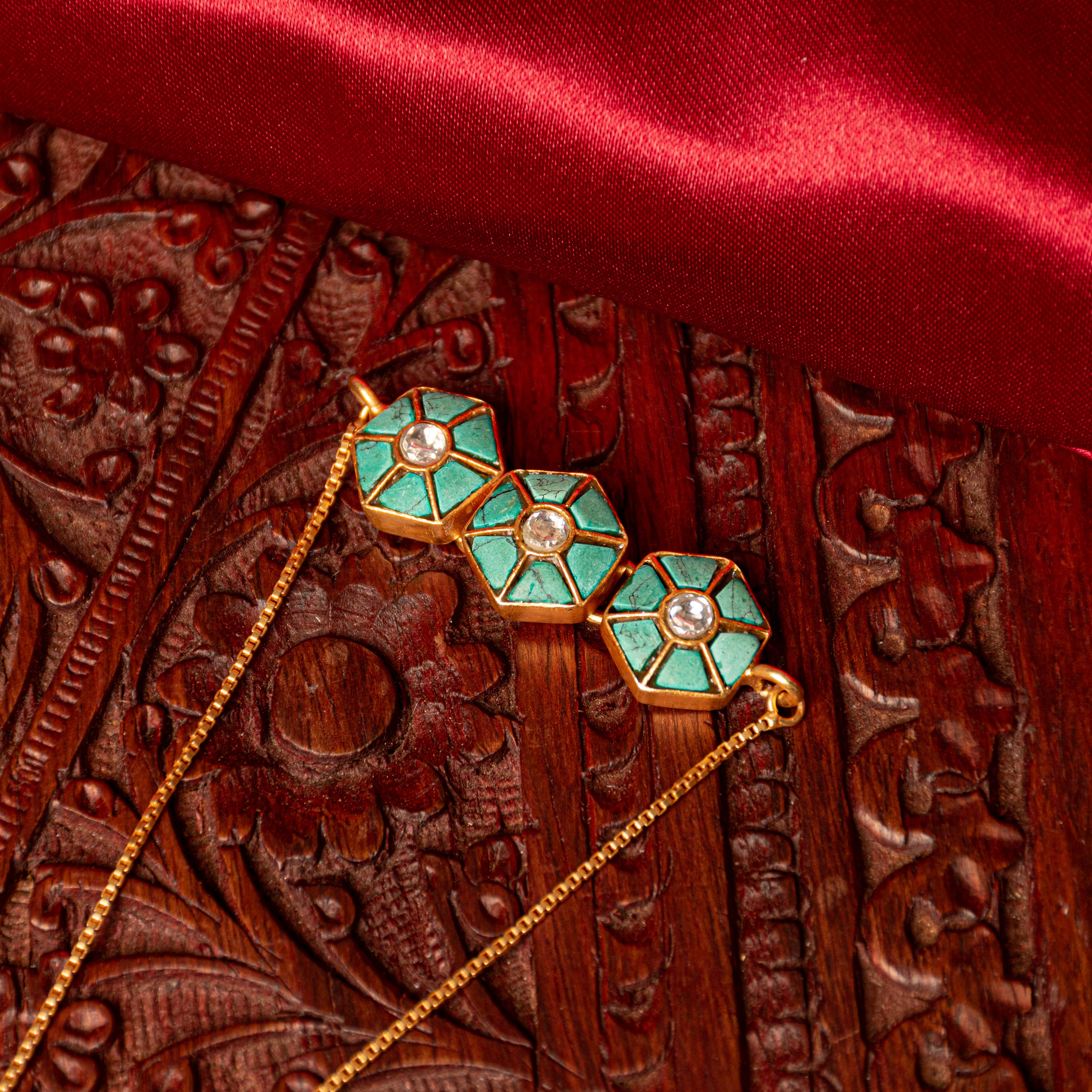 Turqita Kundan Bracelet