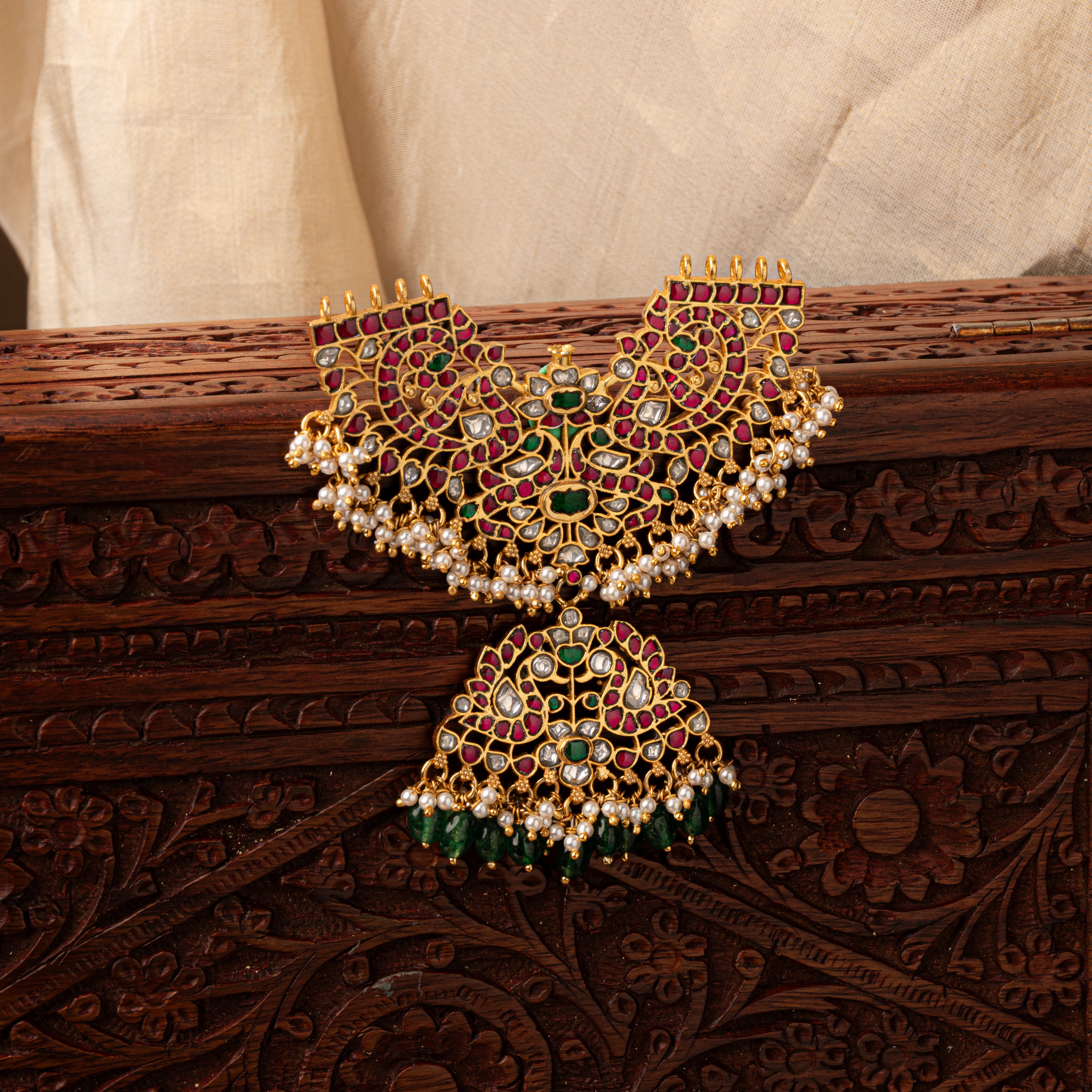 Moyna Kundan Pendant