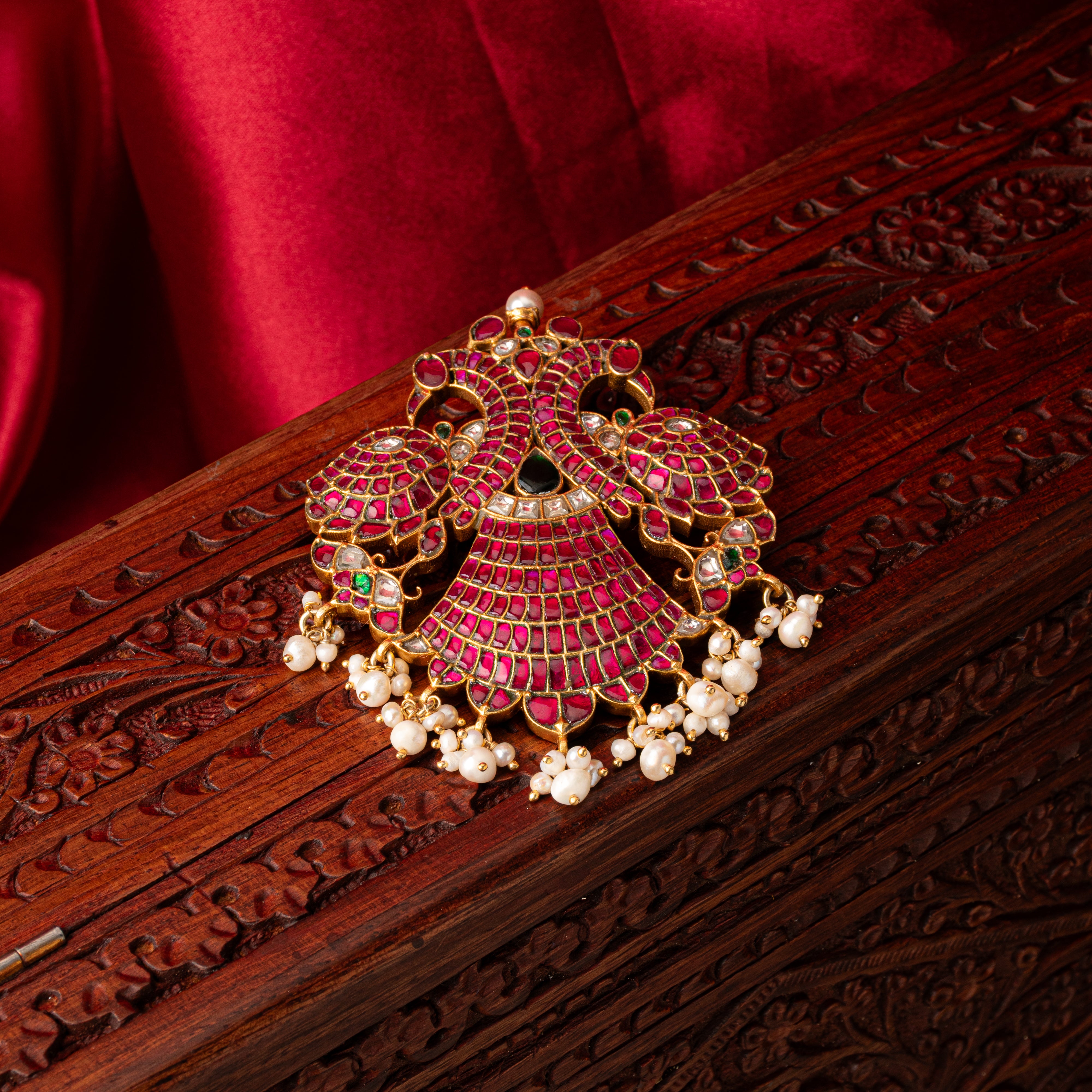 Pakshiraj Kundan Pendant