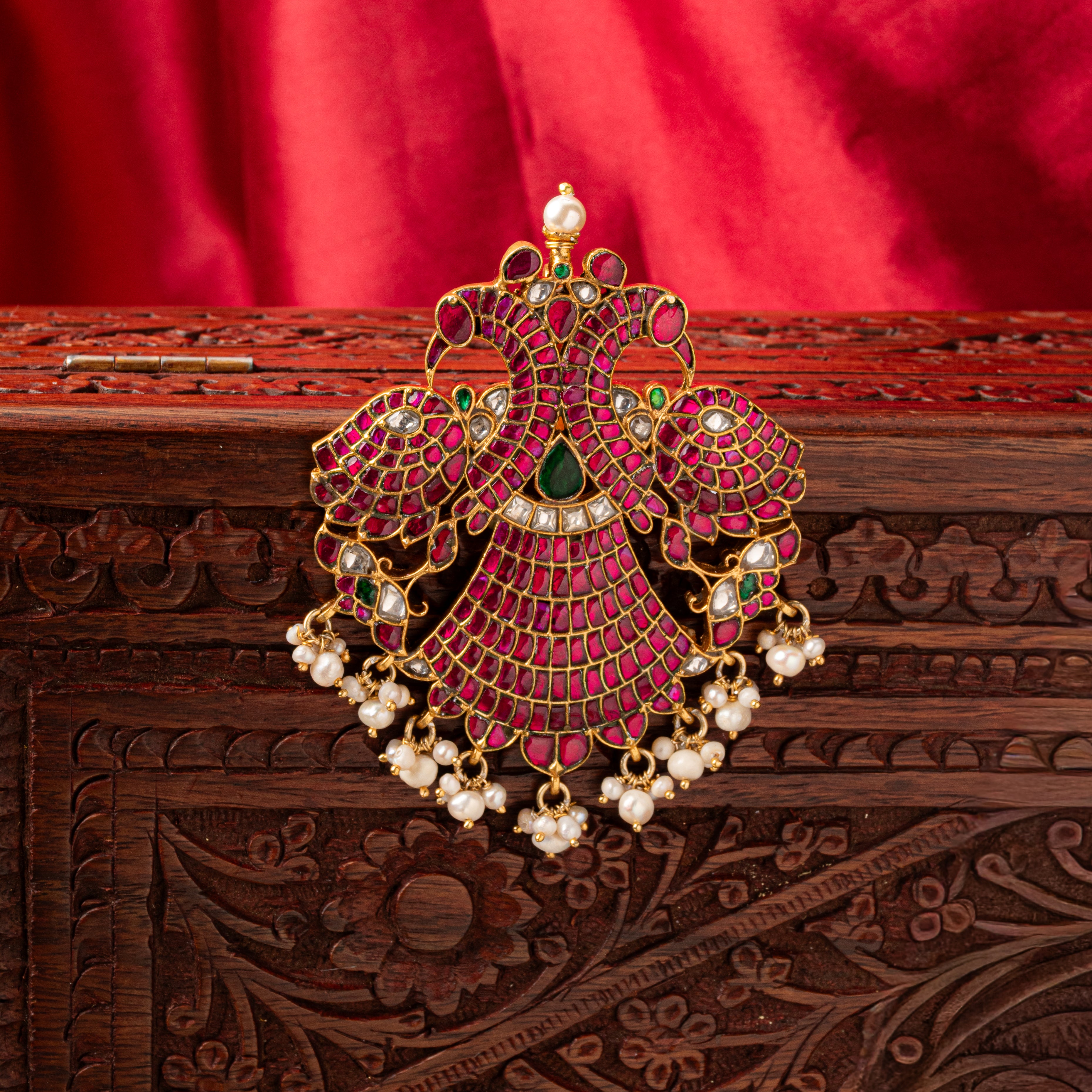 Pakshiraj Kundan Pendant