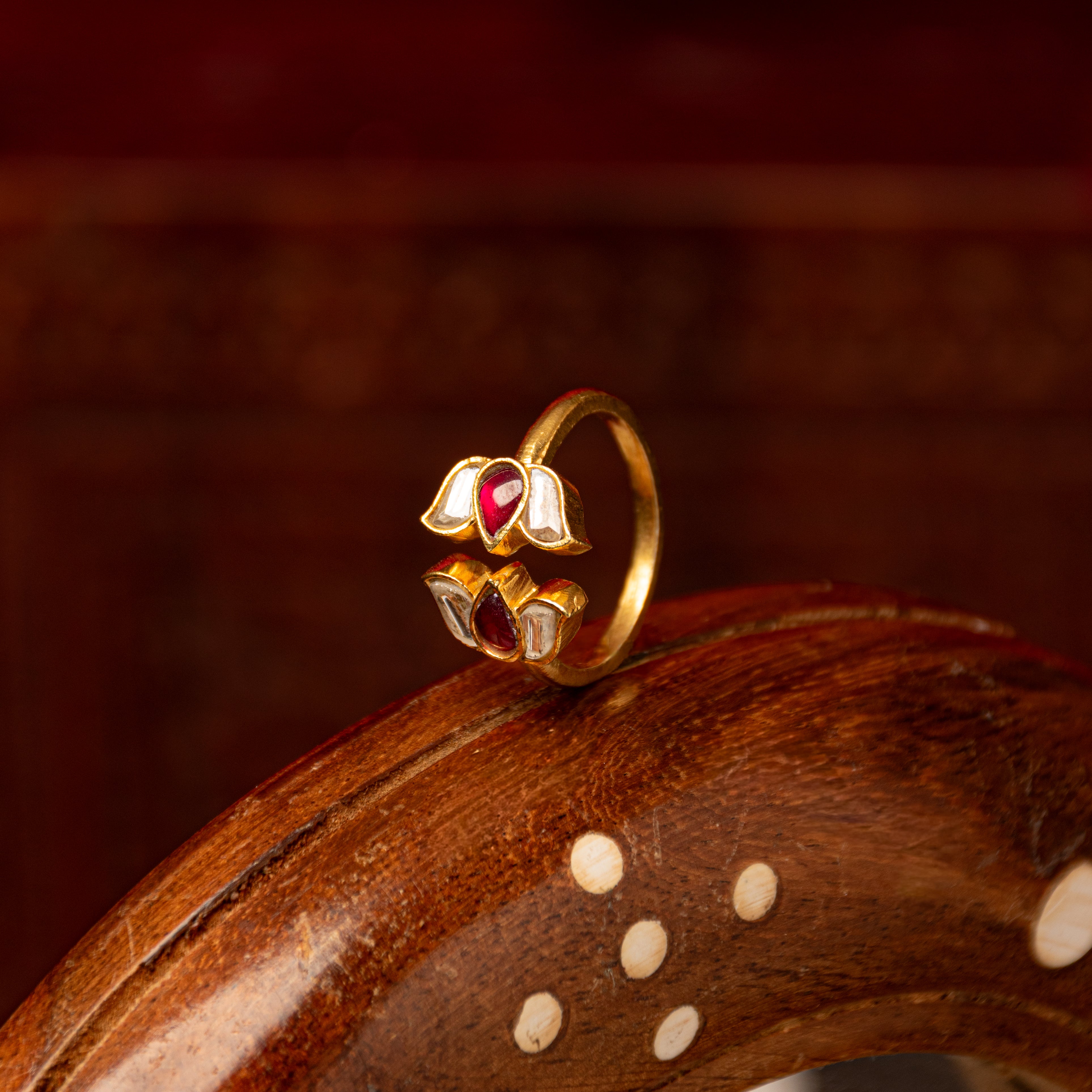 Kamalika Kundan Ring
