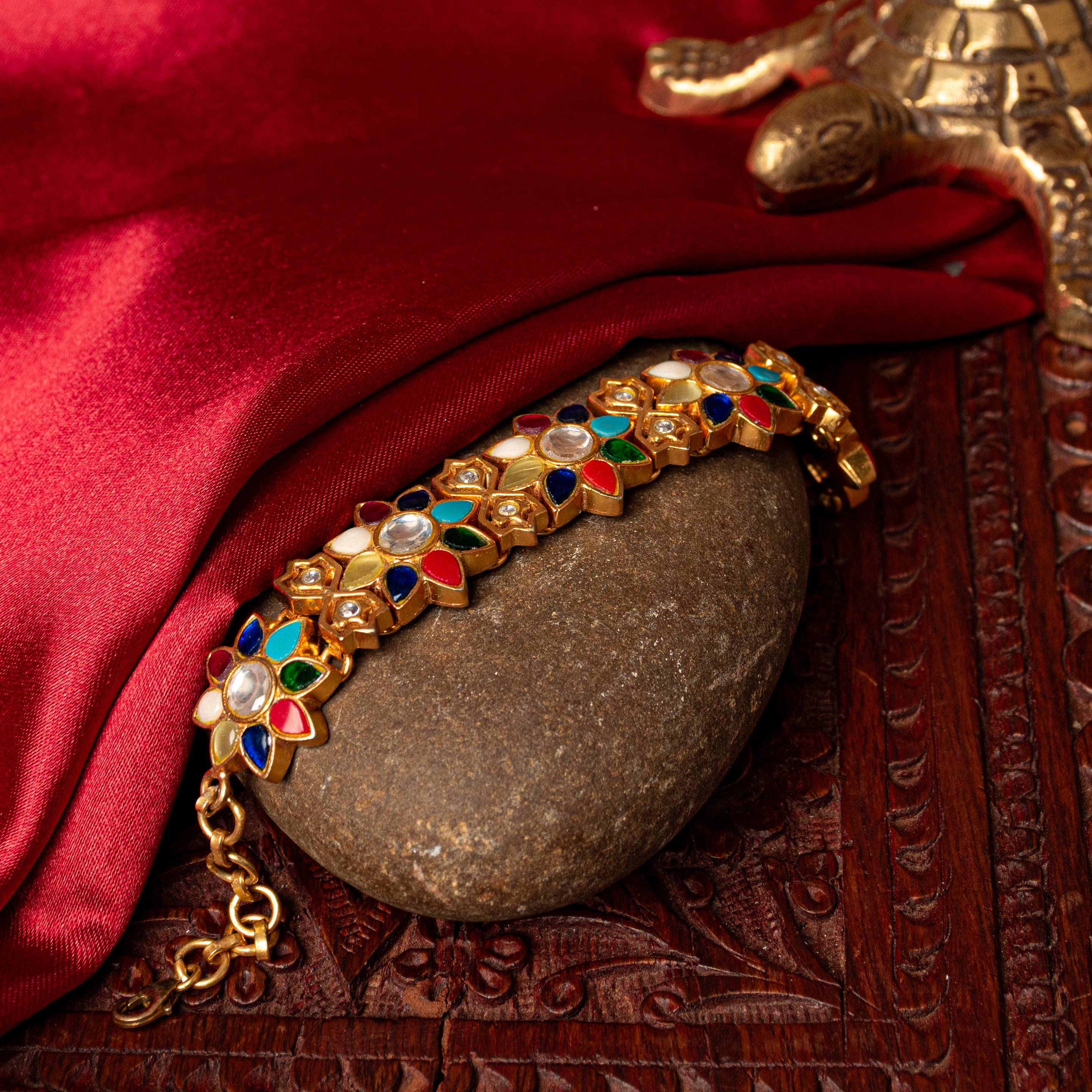 Mallika Kundan Bracelet