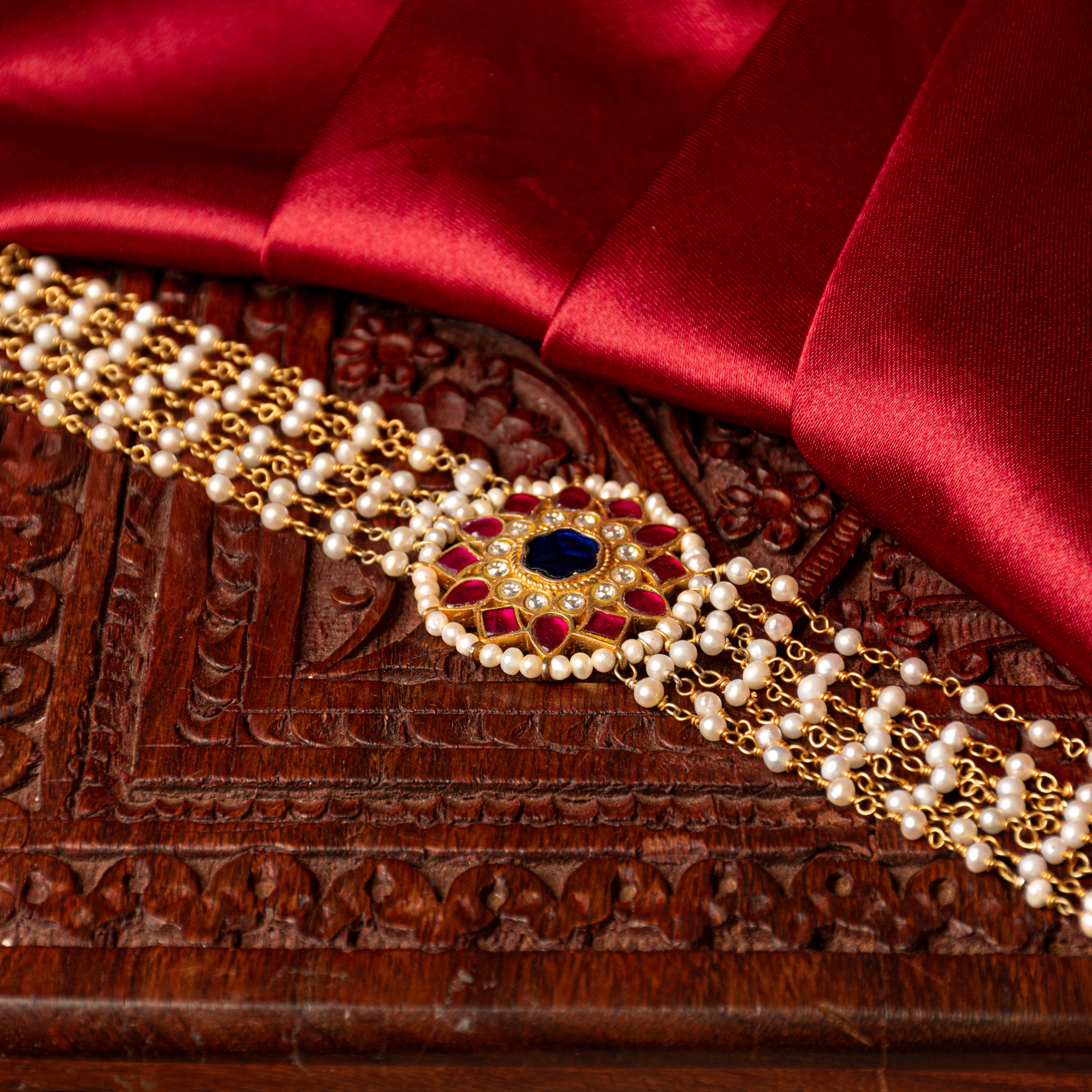 Chandramallika Kundan Bracelet