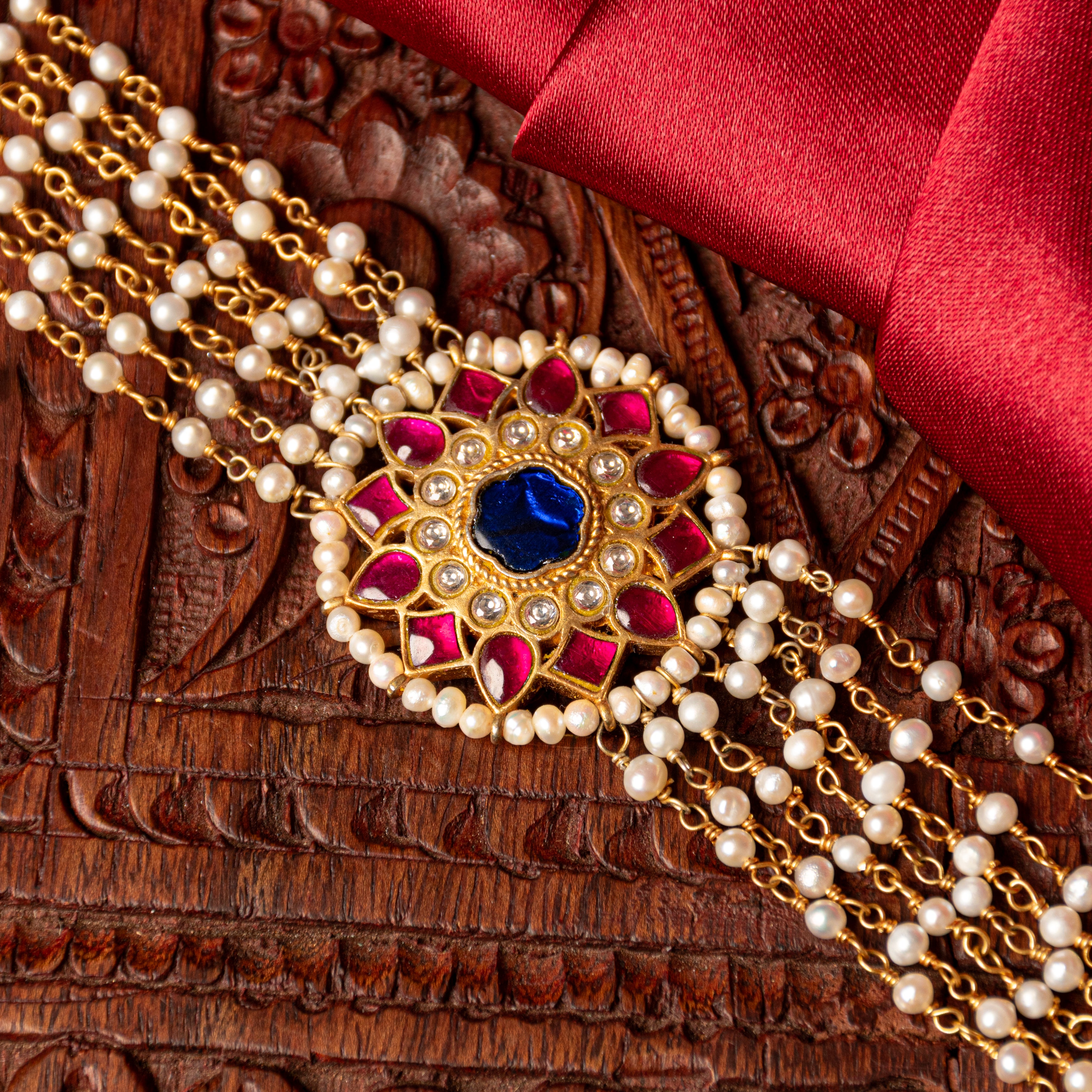 Chandramallika Kundan Bracelet