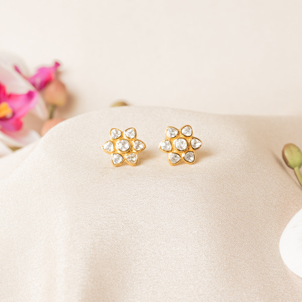 Sitara Polki Studs