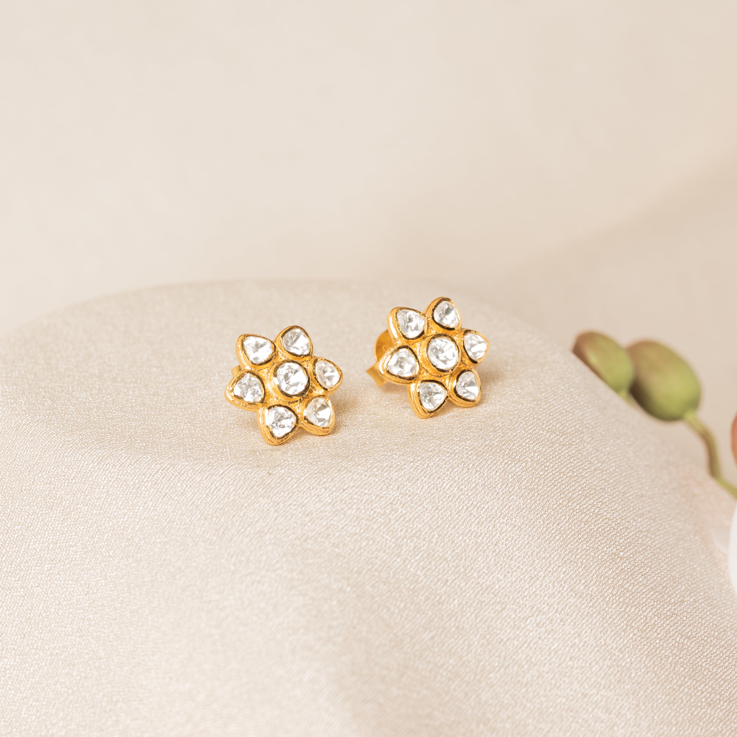 Sitara Polki Studs