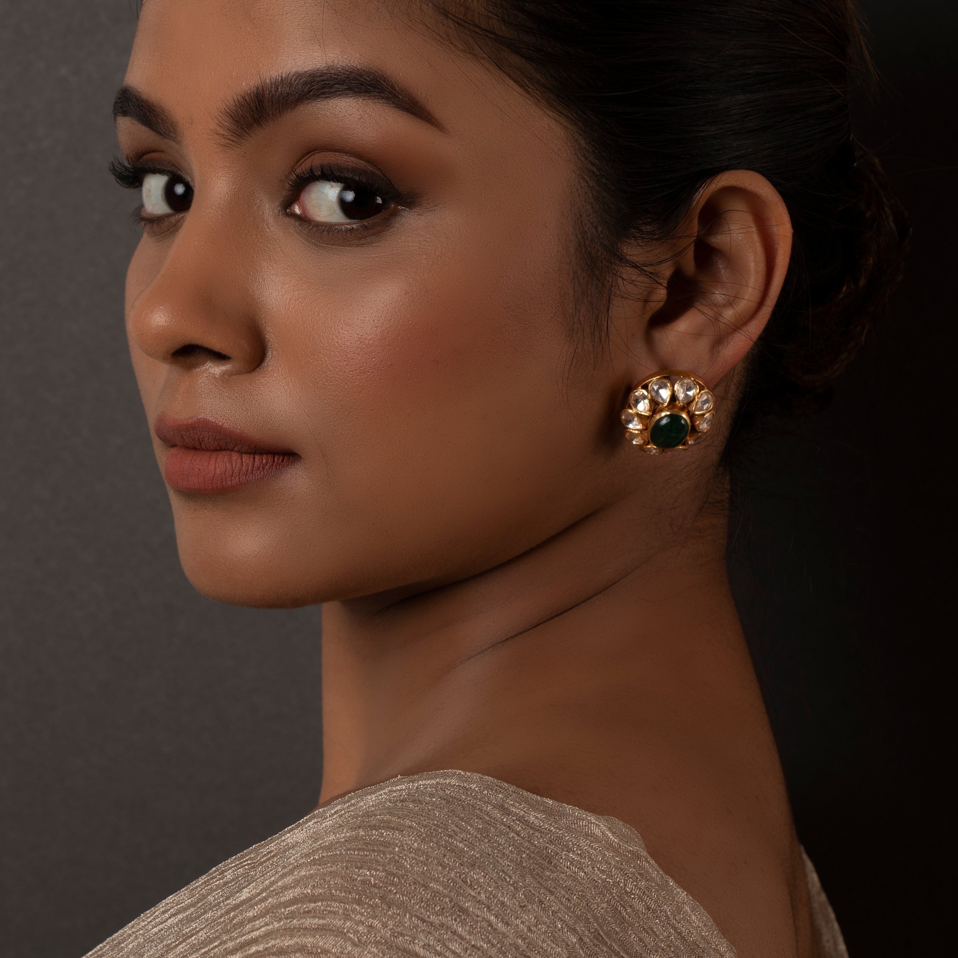 Smera Polki Studs