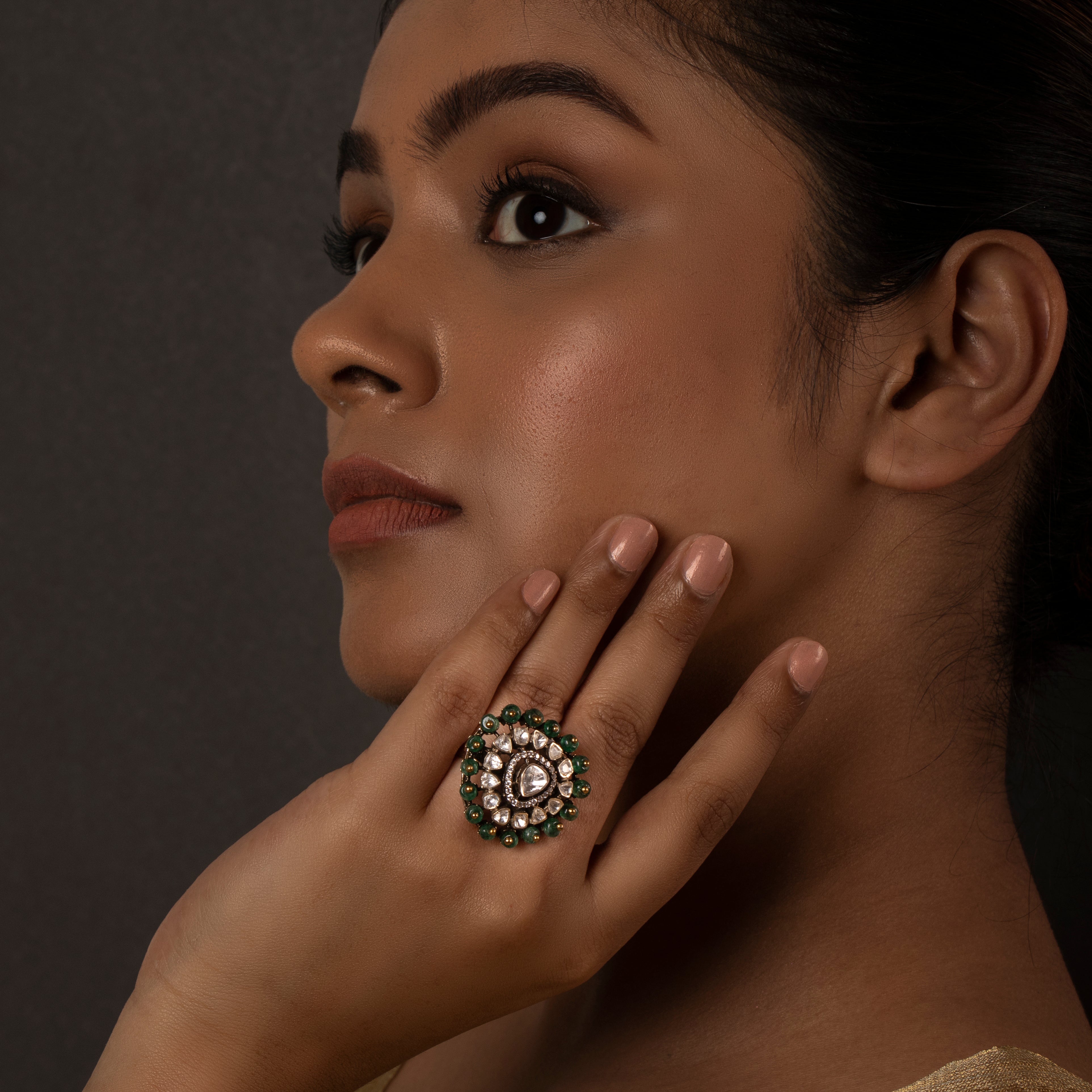 Elysian Polki Ring