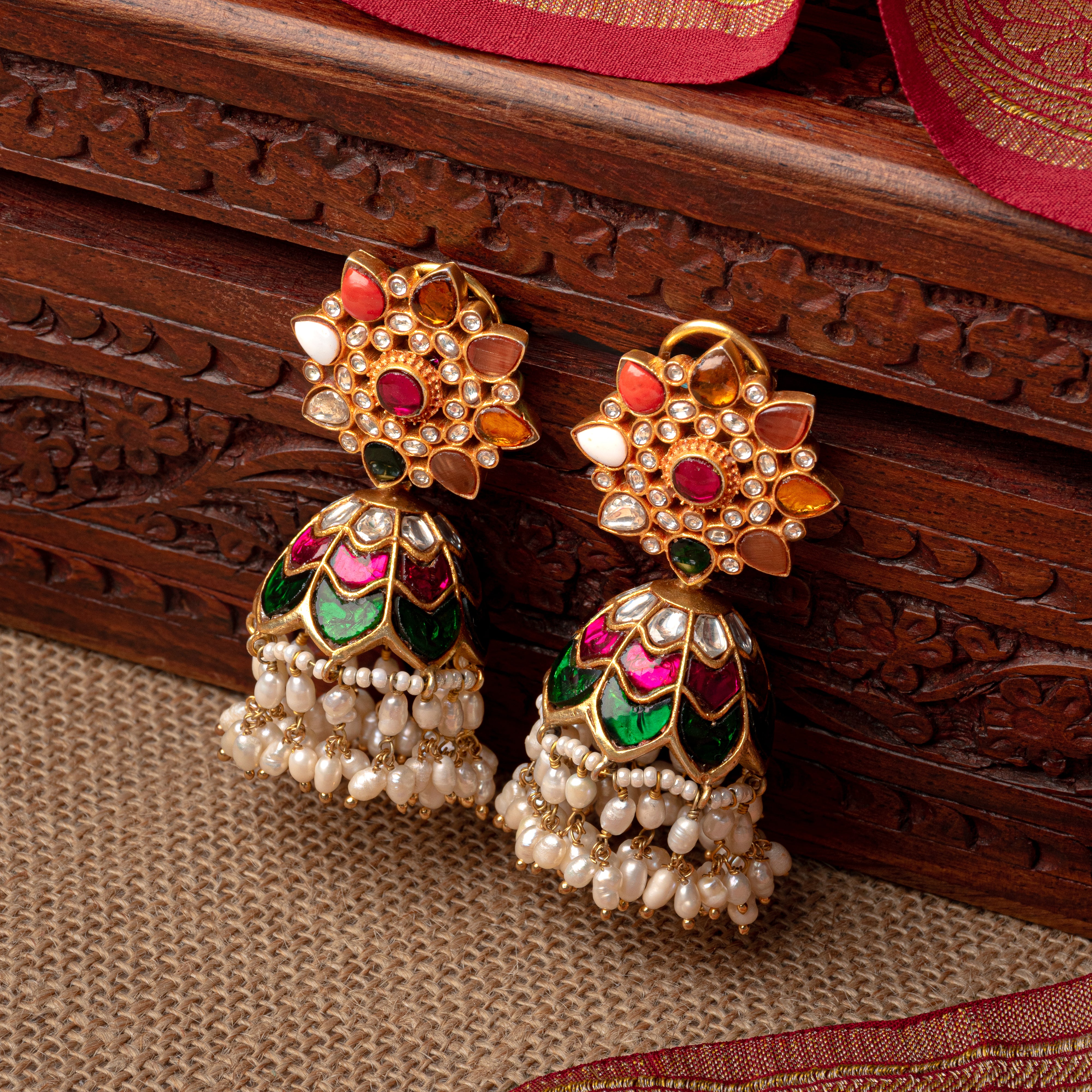 Mehira Kundan Jhumka