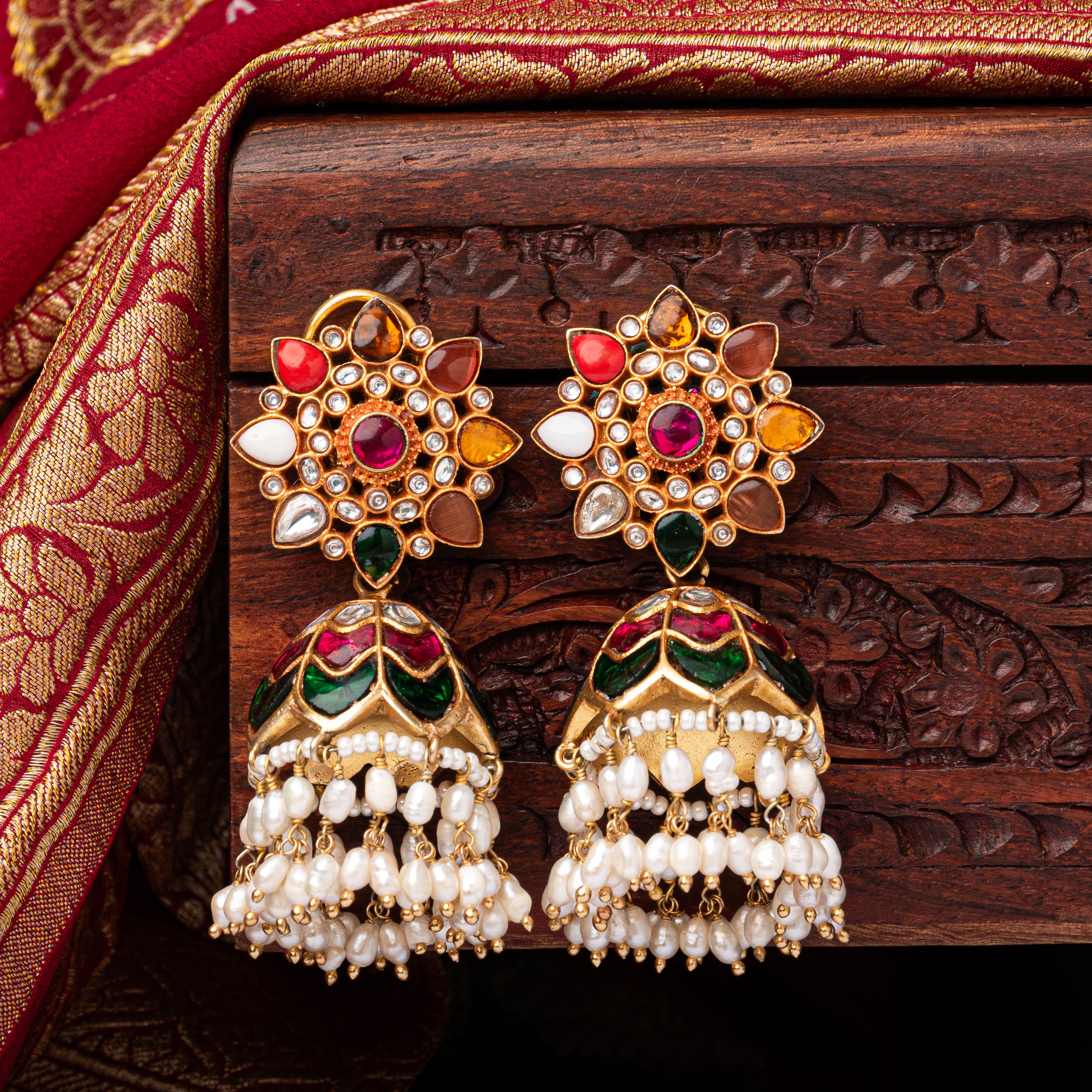 Mehira Kundan Jhumka