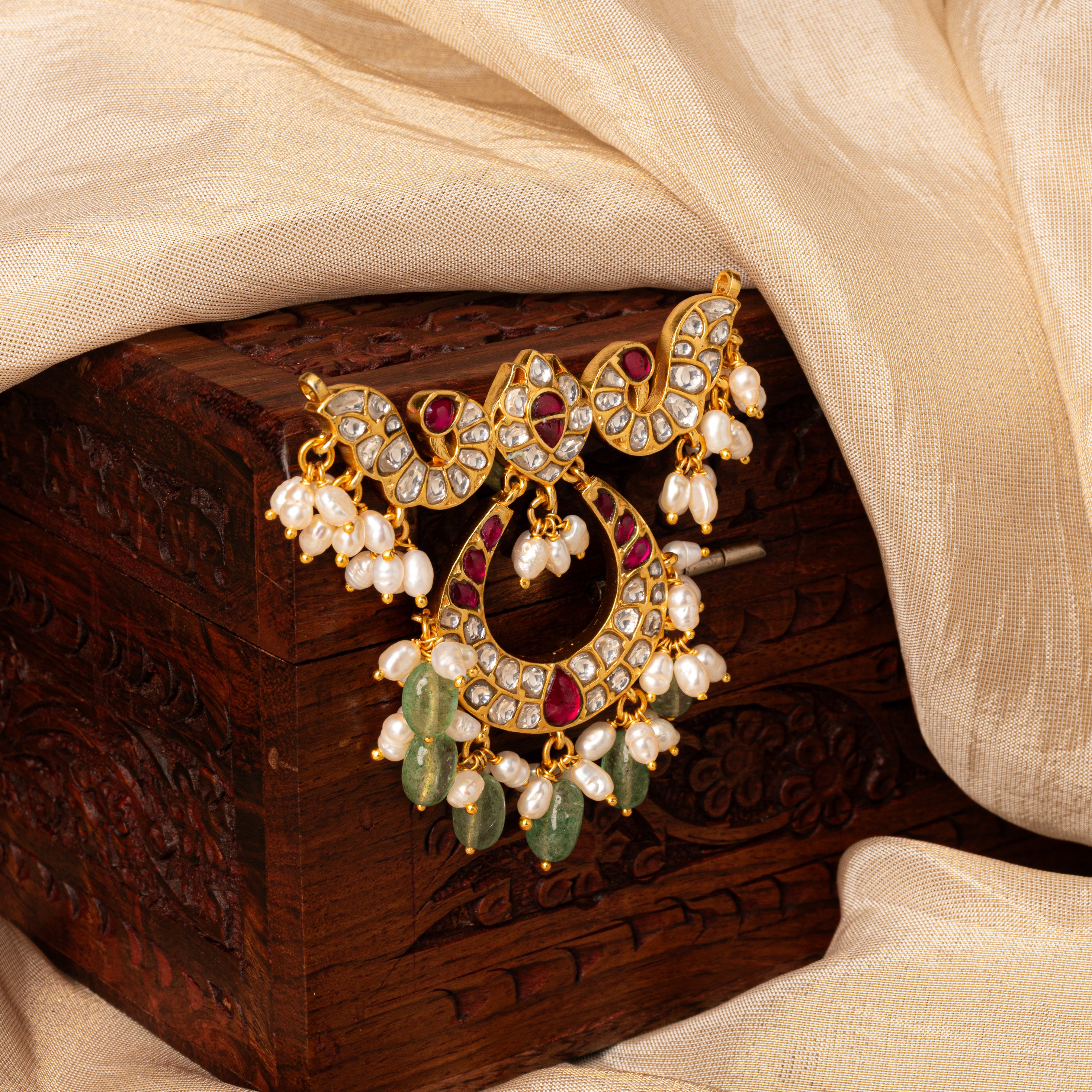 Mayuri Kundan Pendant