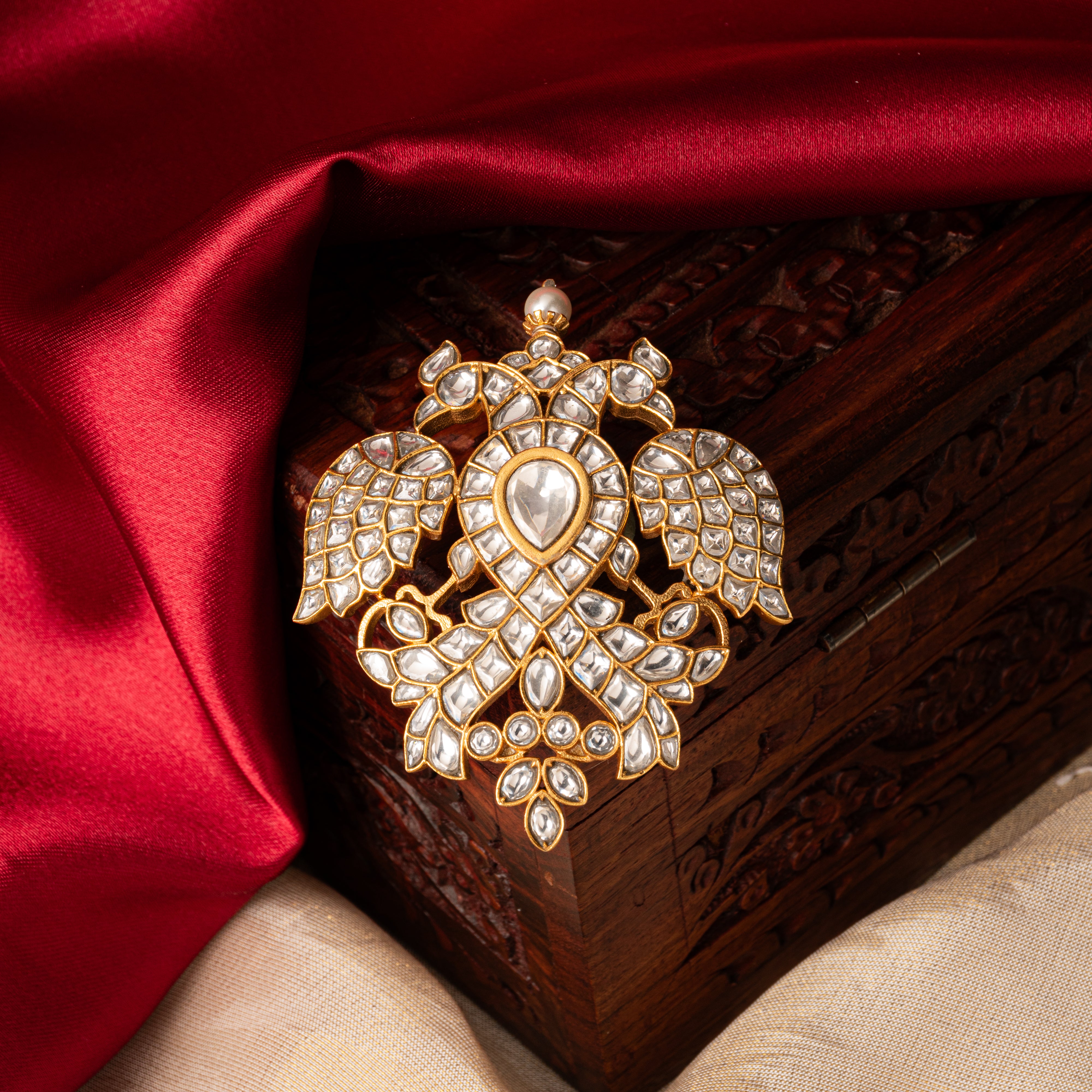 Garuda Kundan Pendant