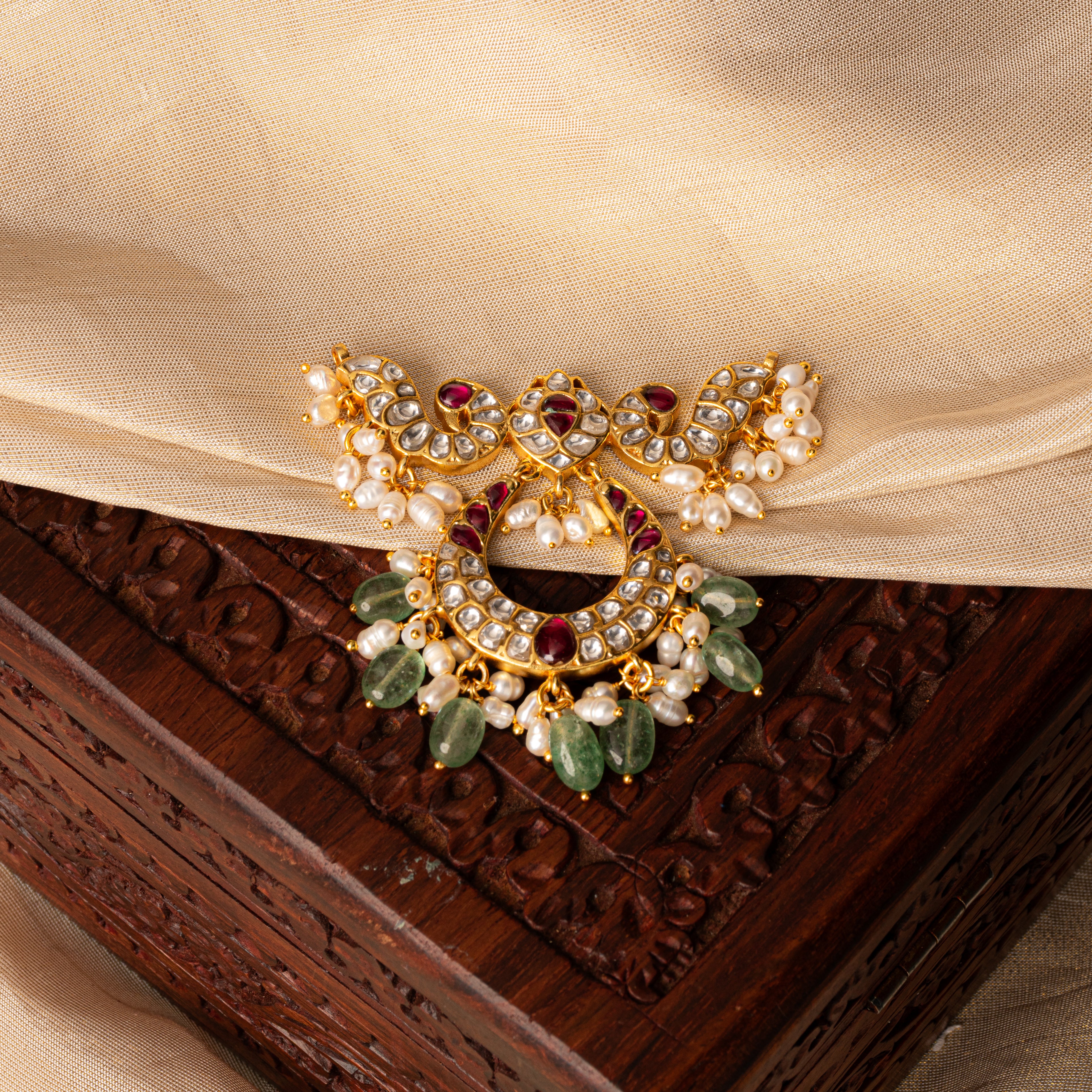 Mayuri Kundan Pendant