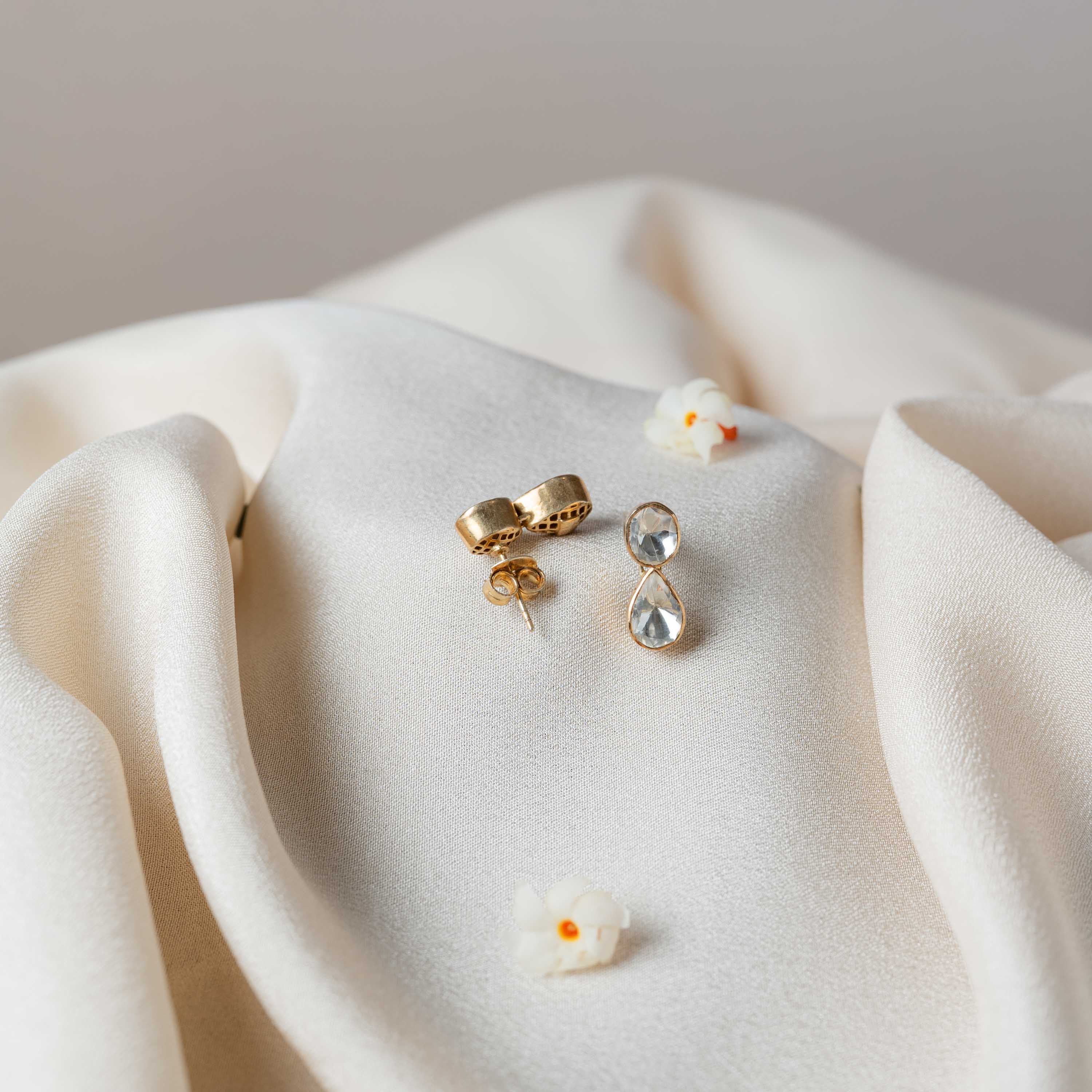 Aarna Polki Studs