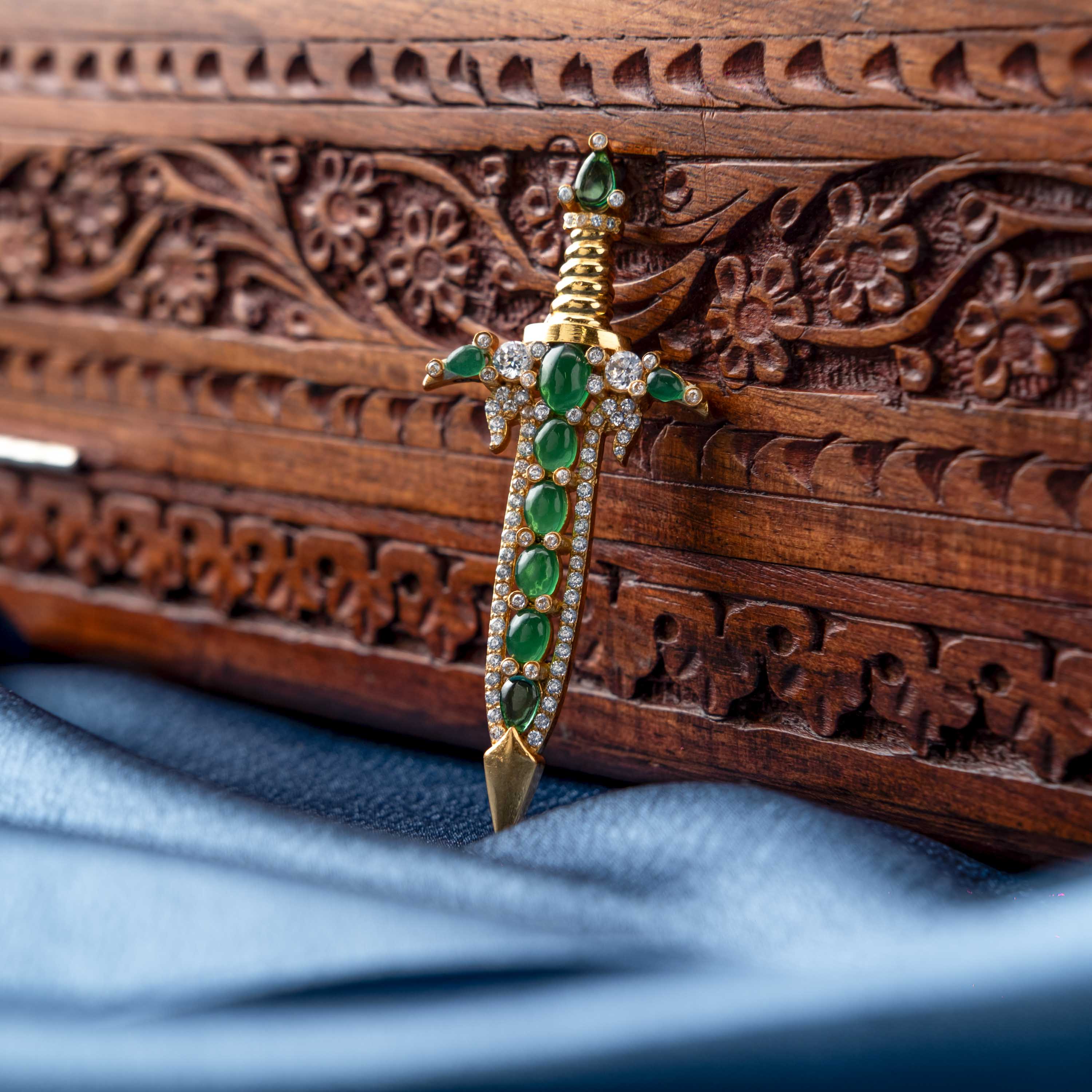 Raj Tilak Polki Brooch