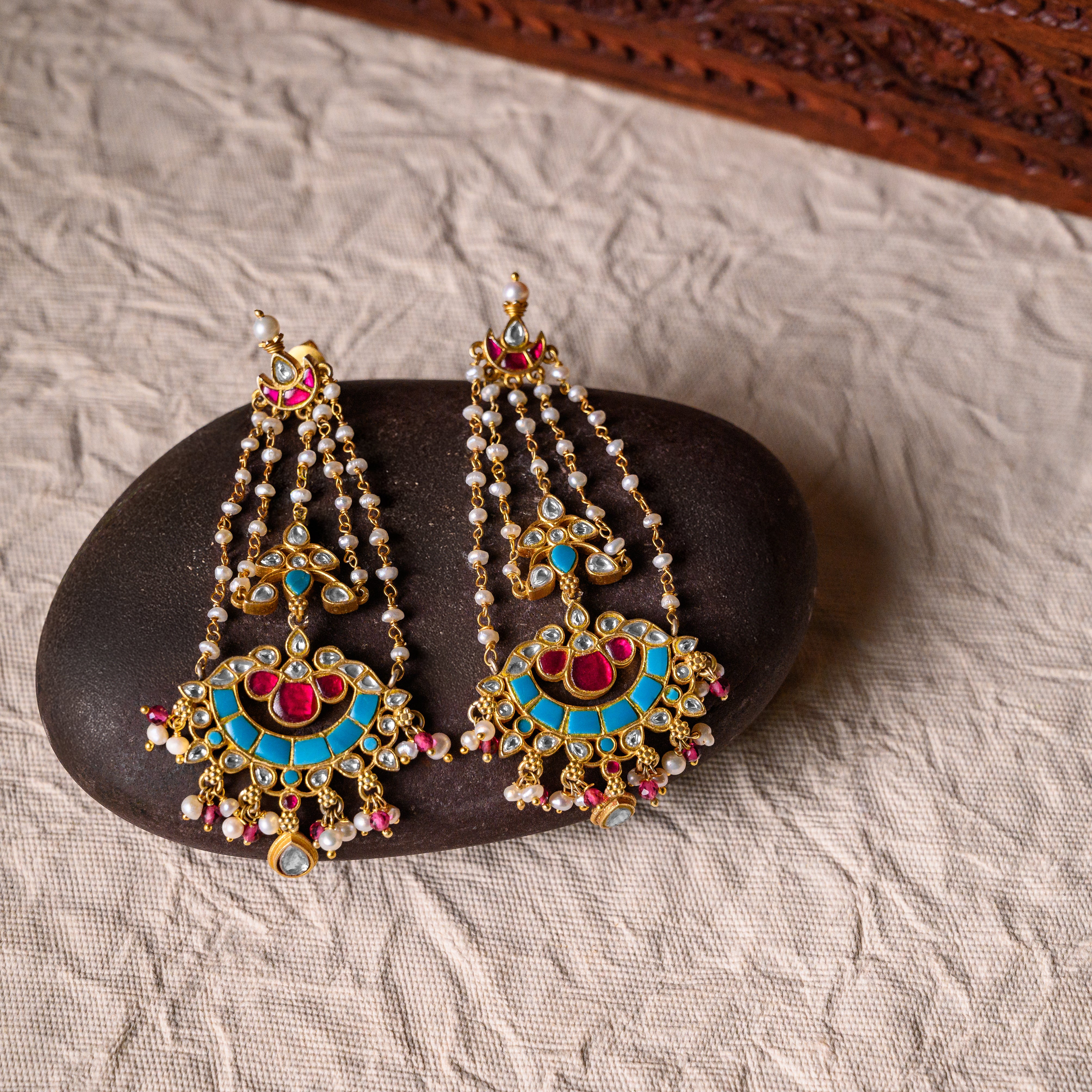 Neelara Kundan Hangings