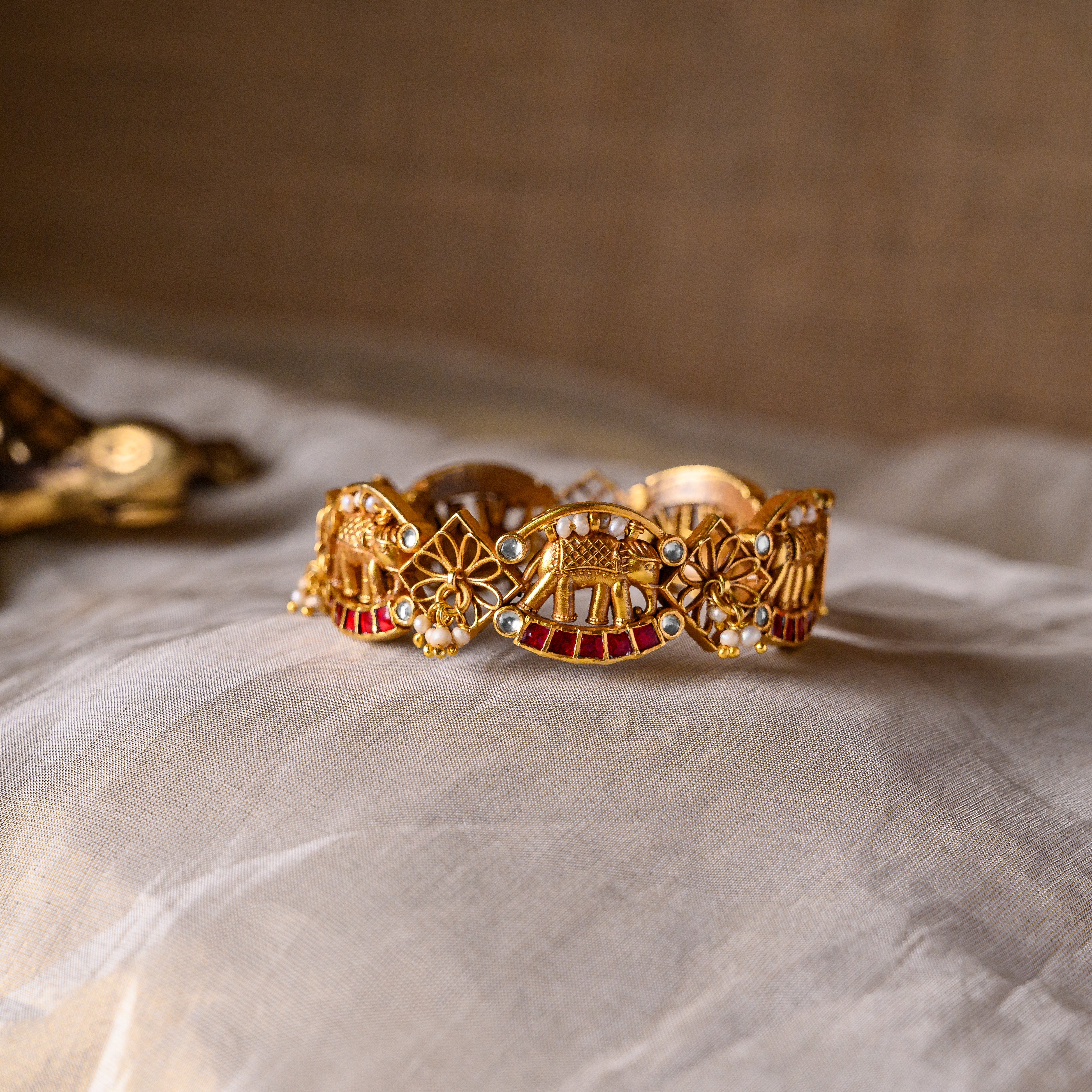 Gajraj Kundan Bangle