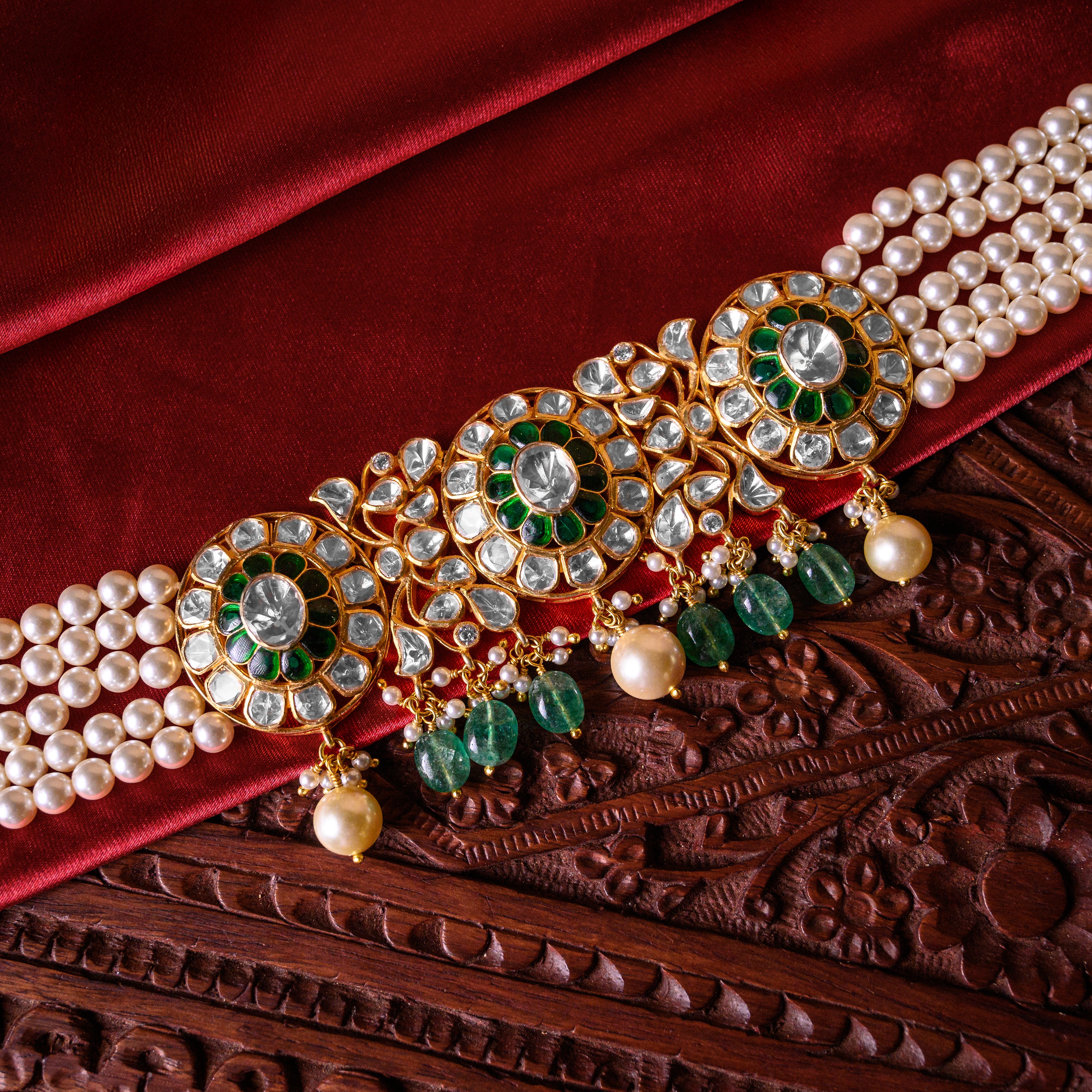 Noorvilas Polki Choker Set