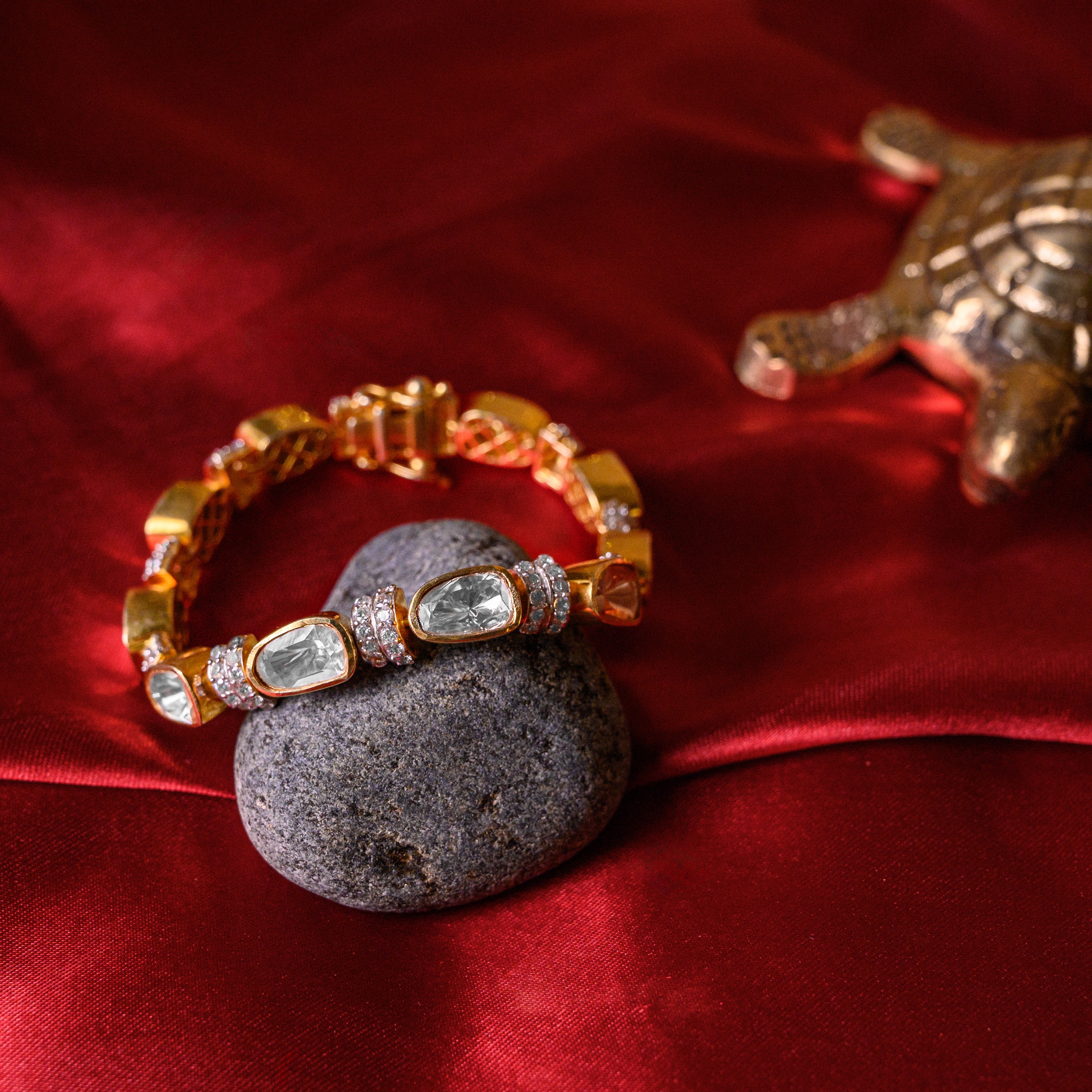 Aurelyn Polki Bracelet