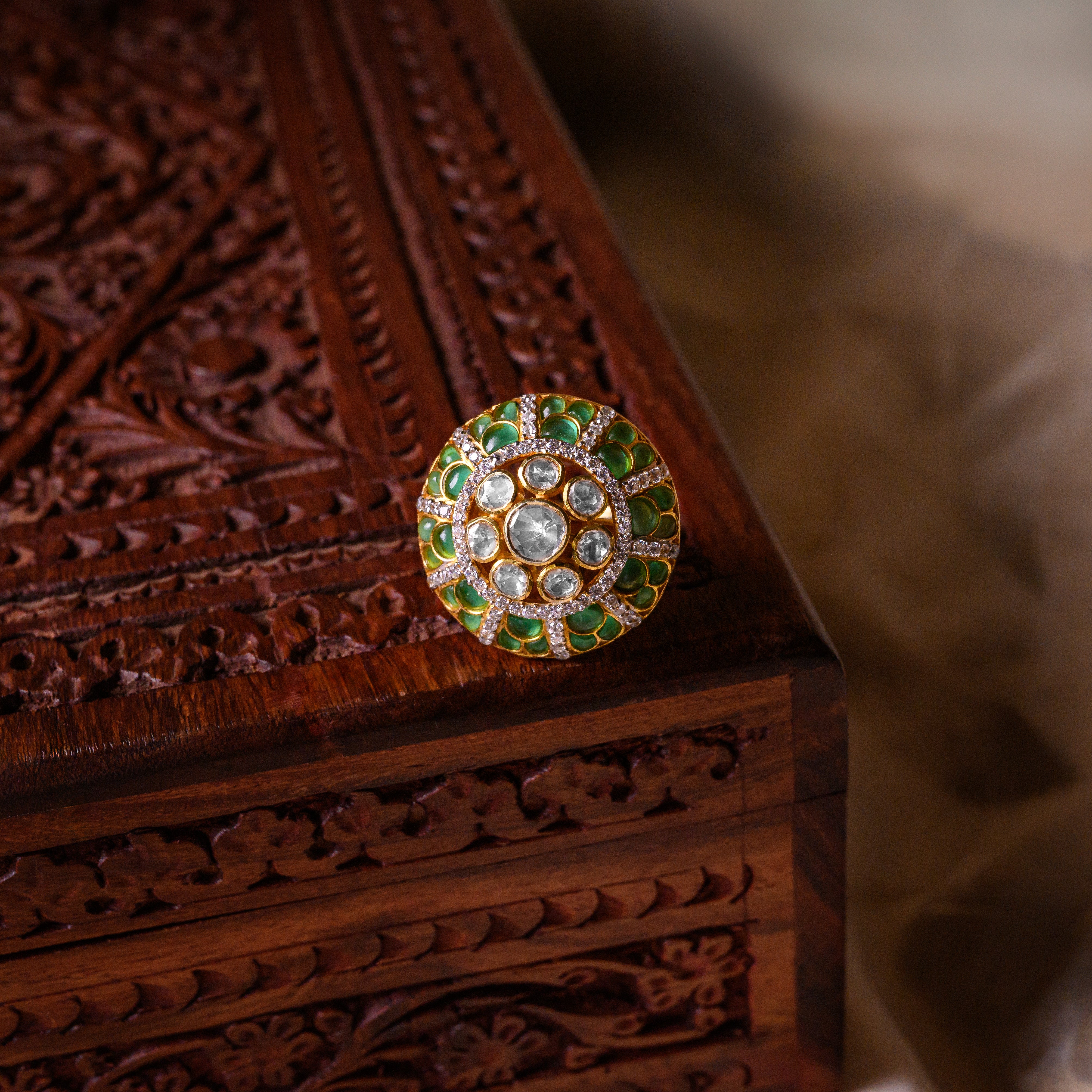 Noor Polki Ring
