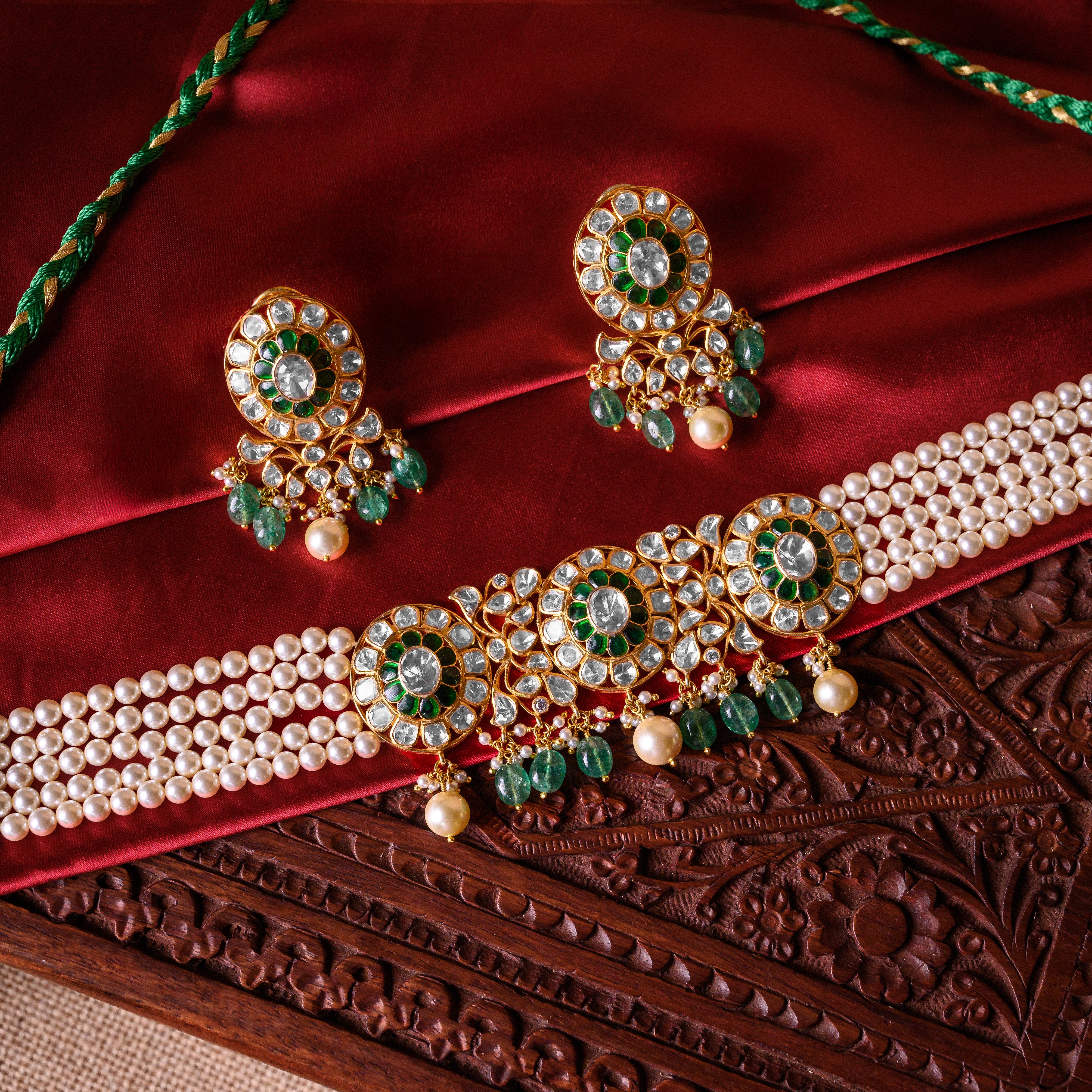 Noorvilas Polki Choker Set