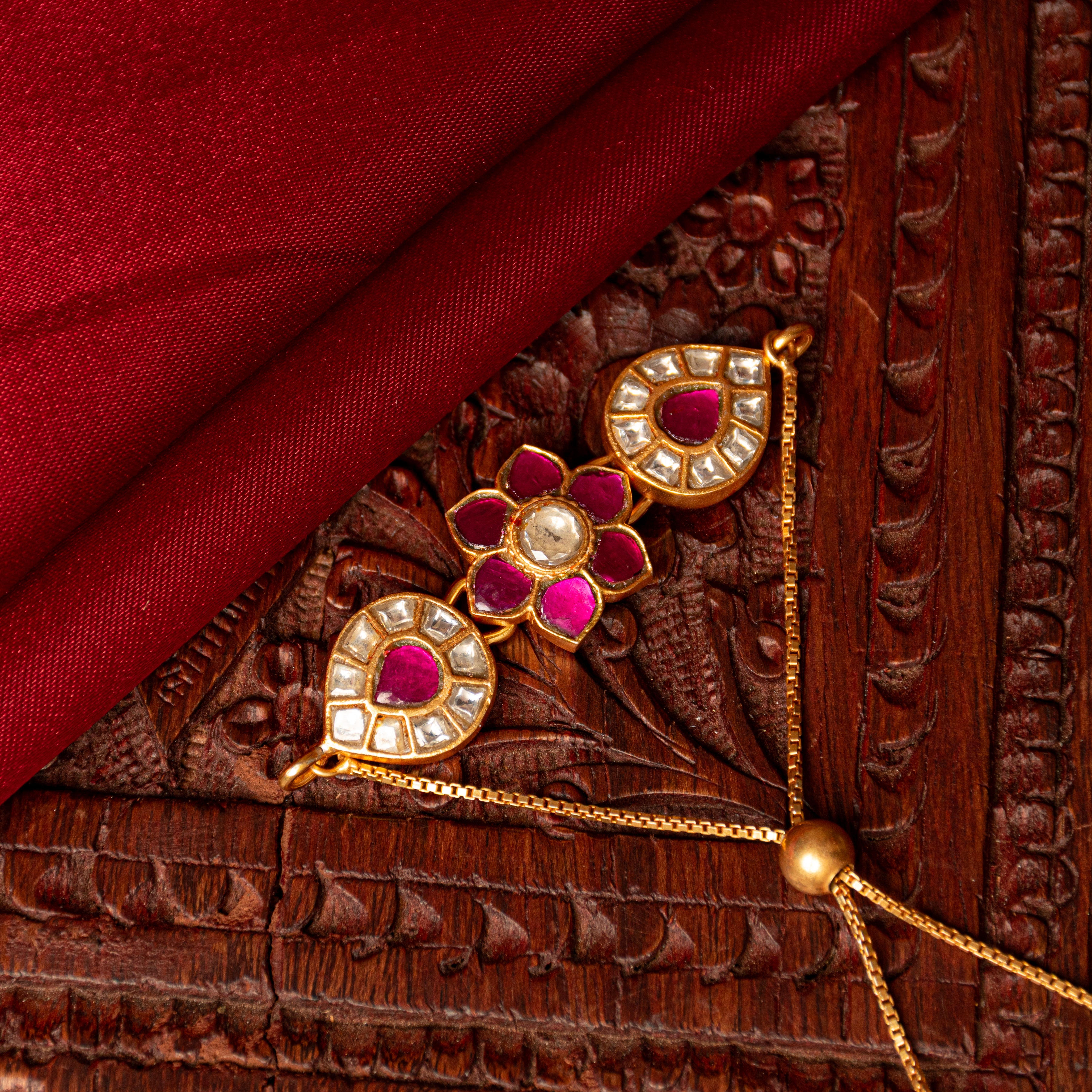 Roohi  Kundan Bracelet