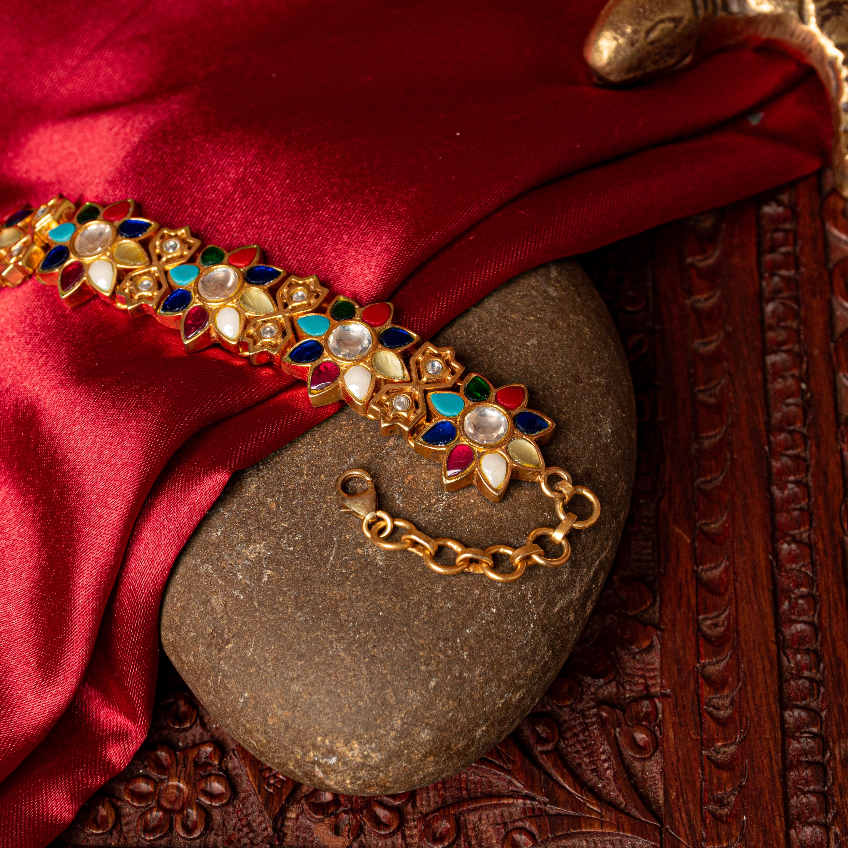 Mallika Kundan Bracelet