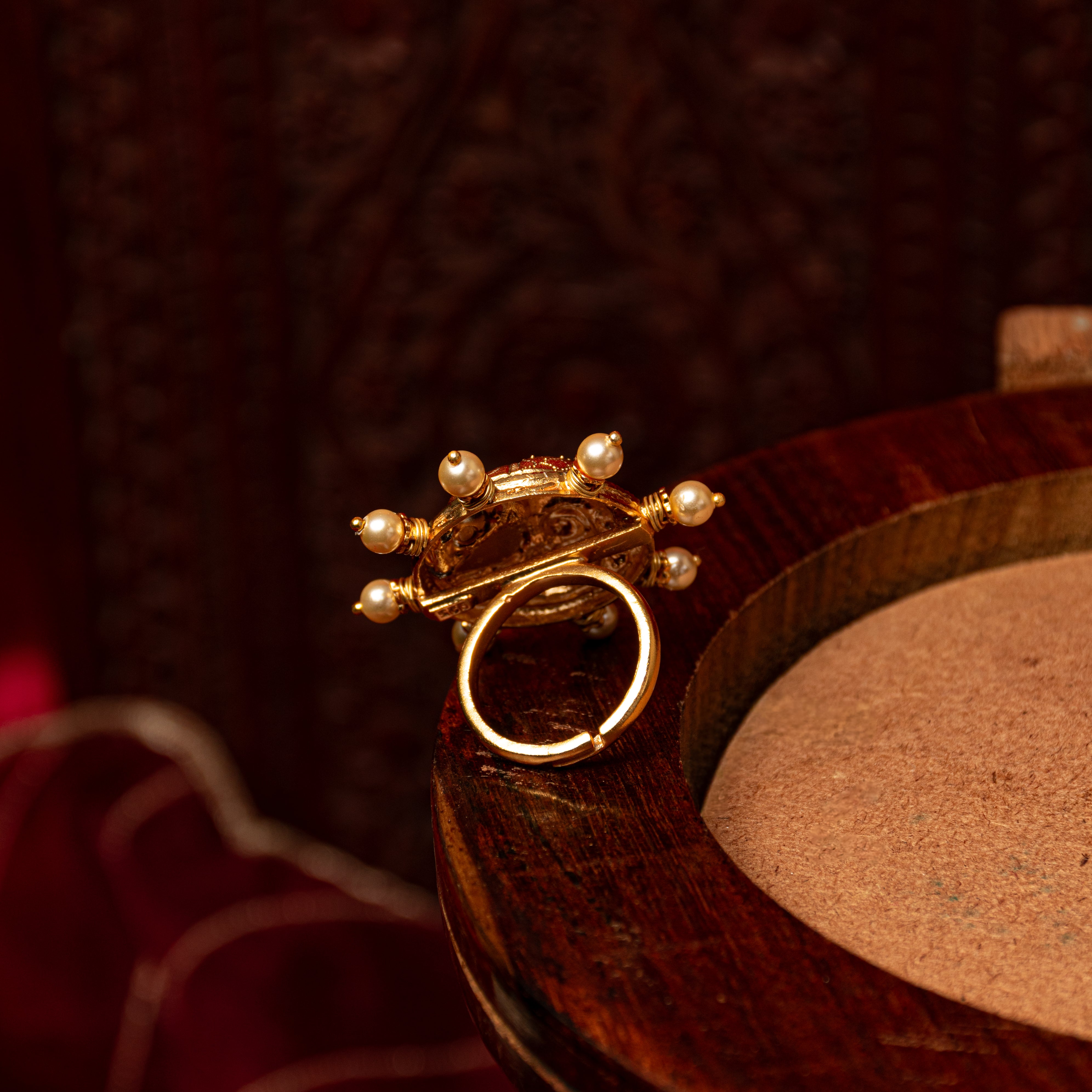 Mayuri Kundan ring