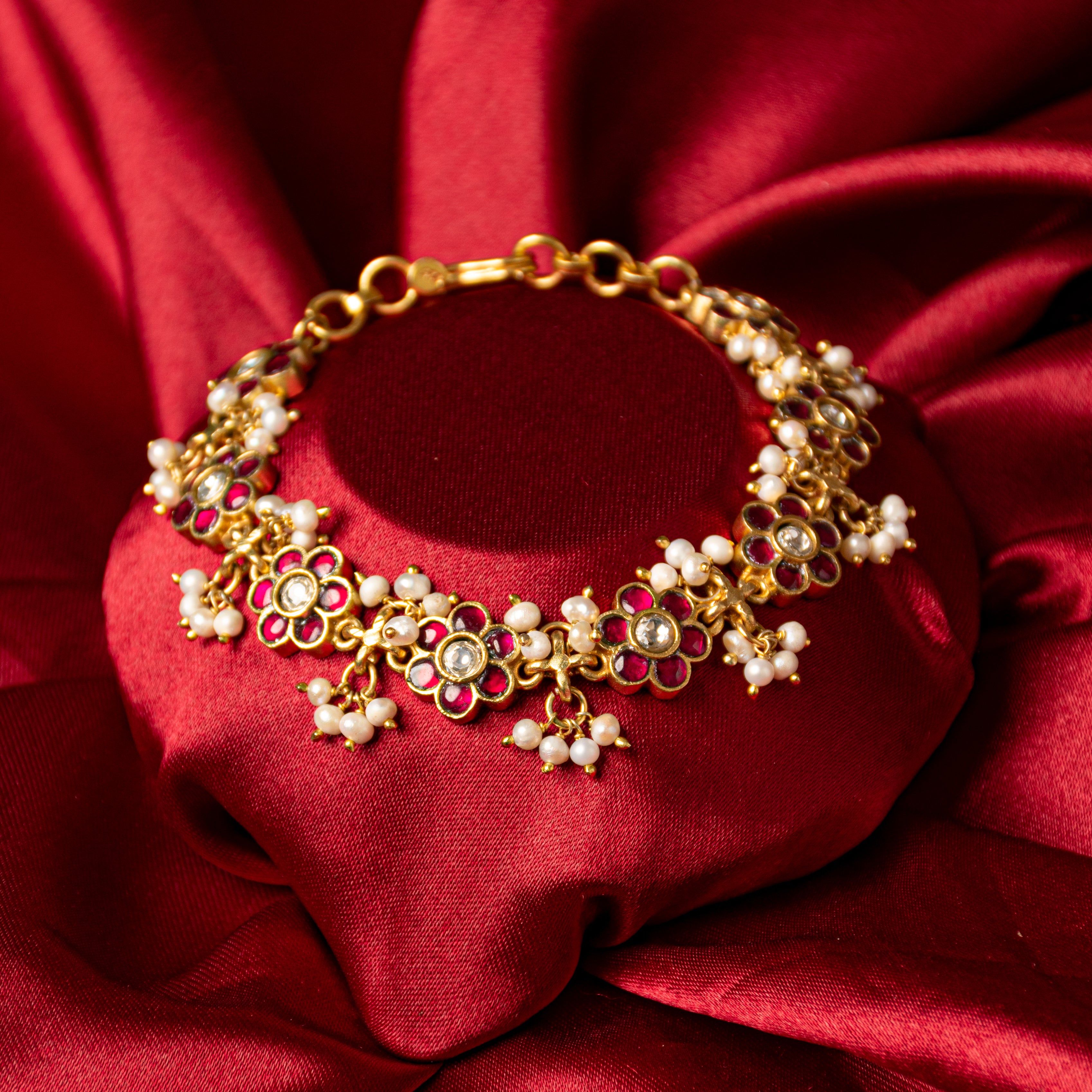 Juhi Kundan Bracelet