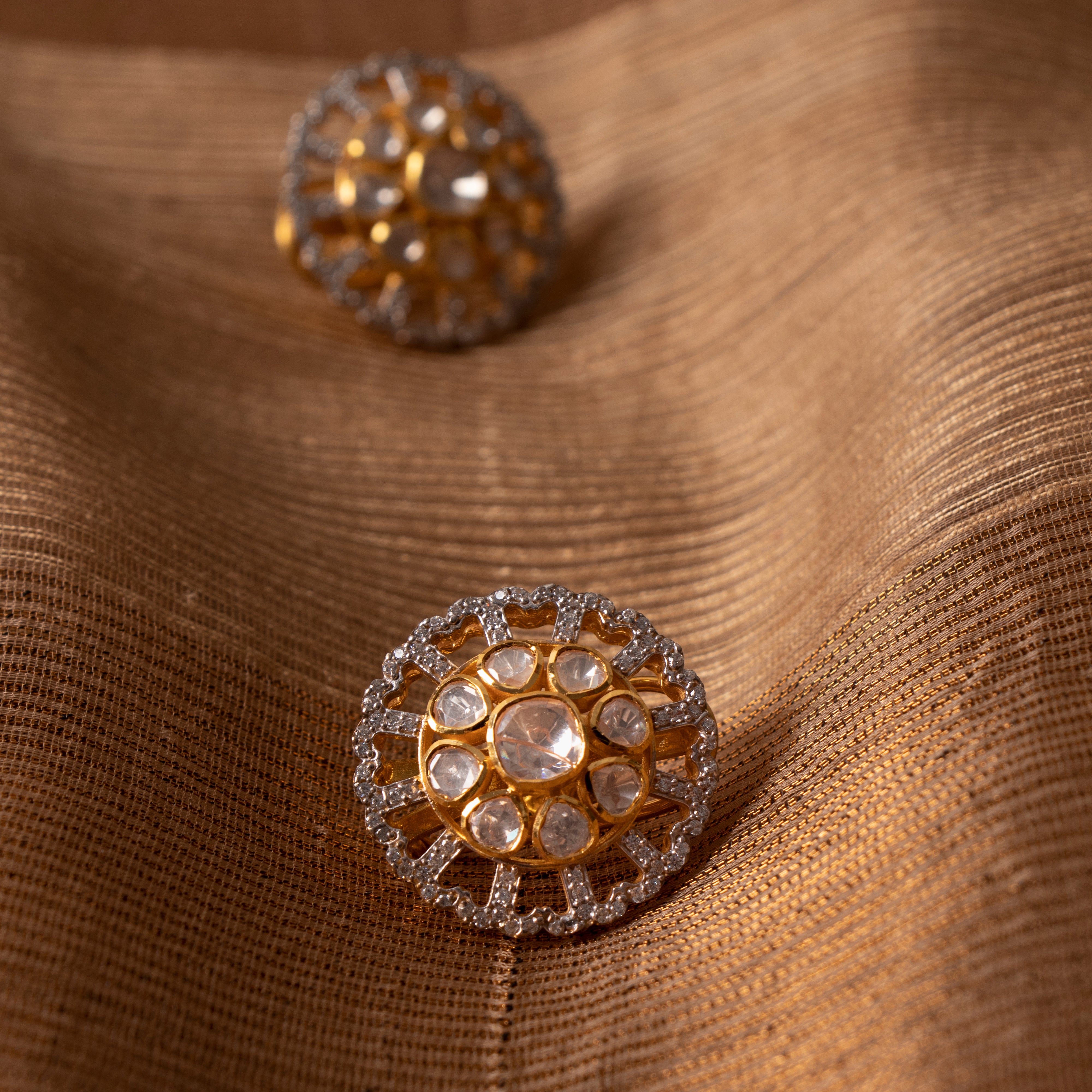 Ziana Polki Studs