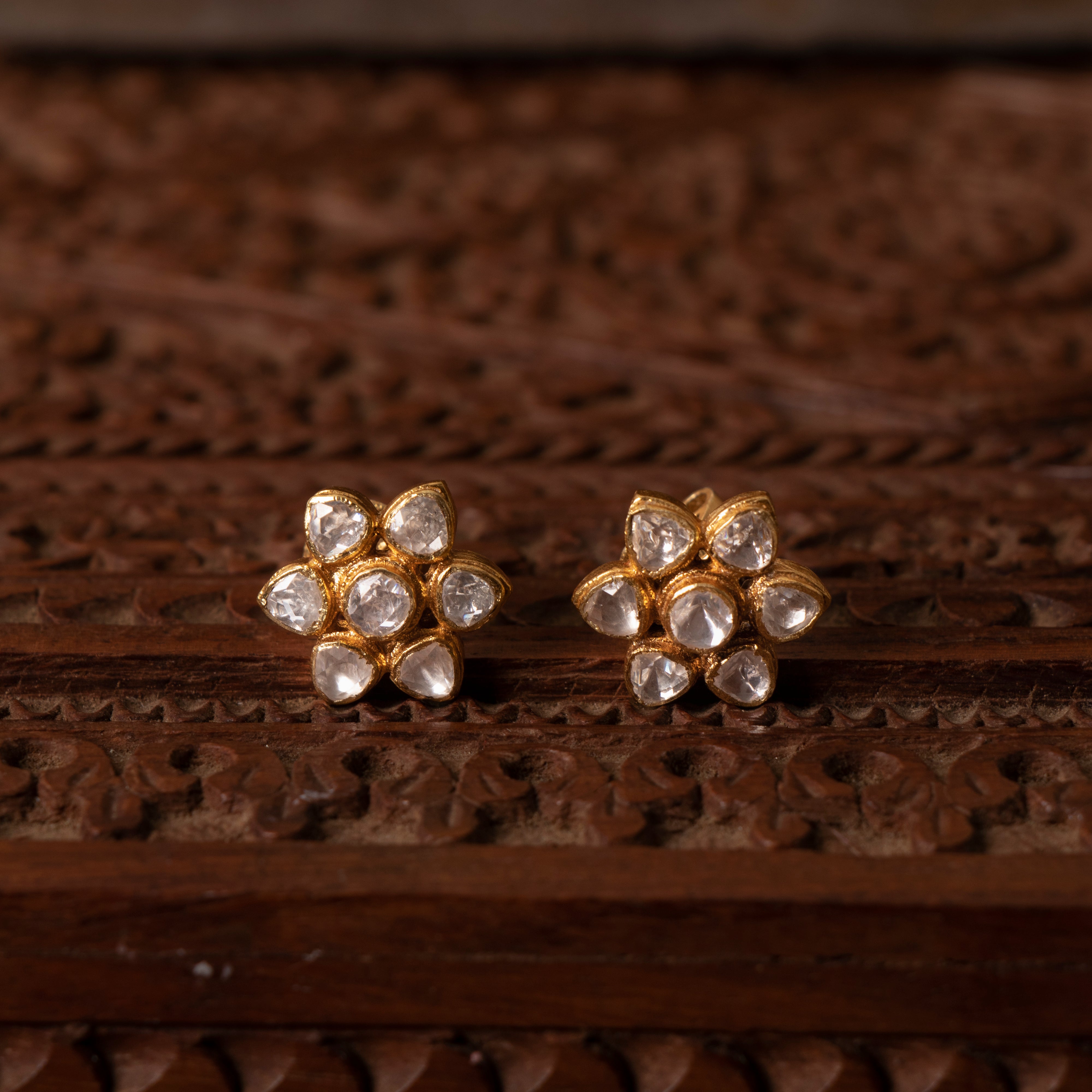 Sitara Polki Studs