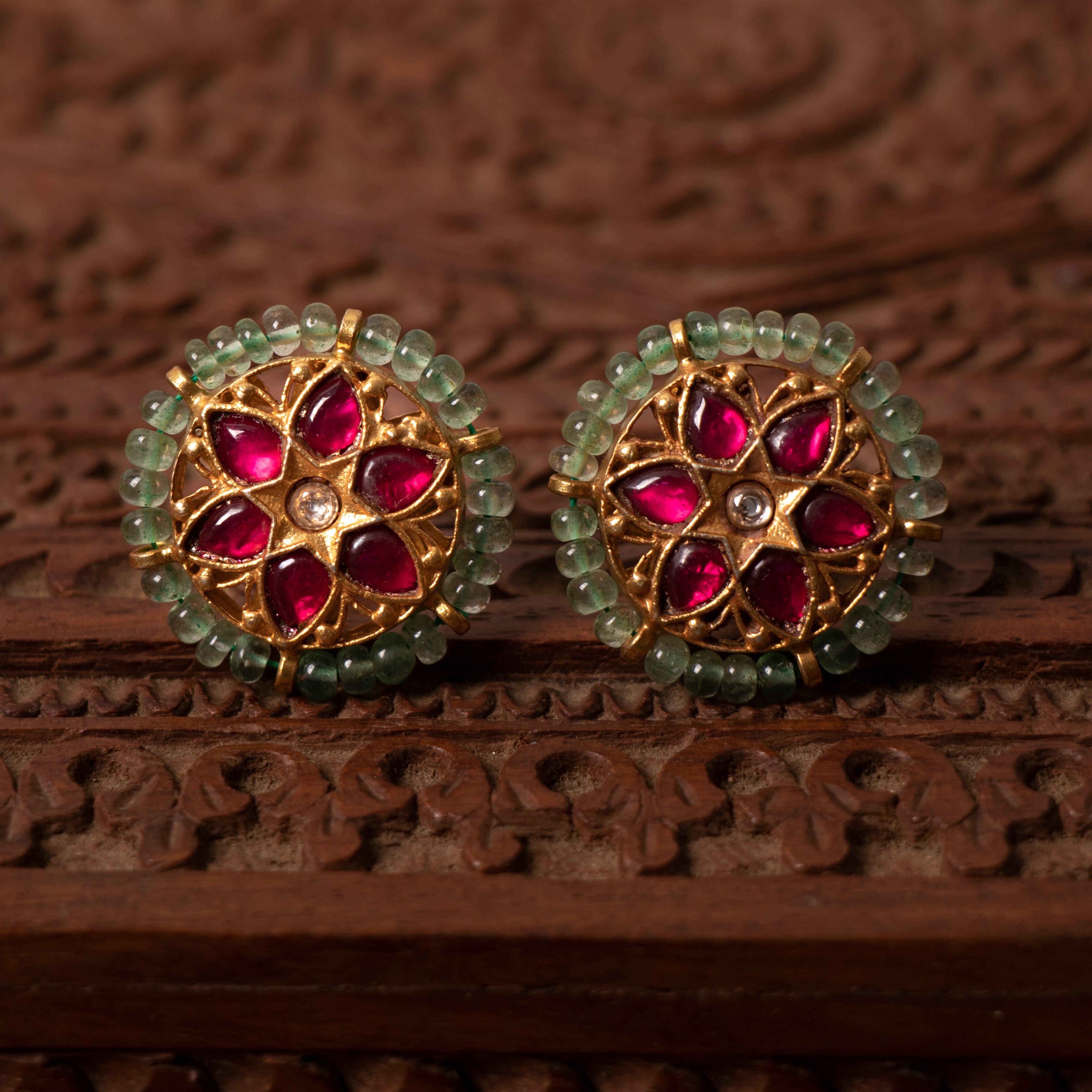 Harini Kundan Earrings