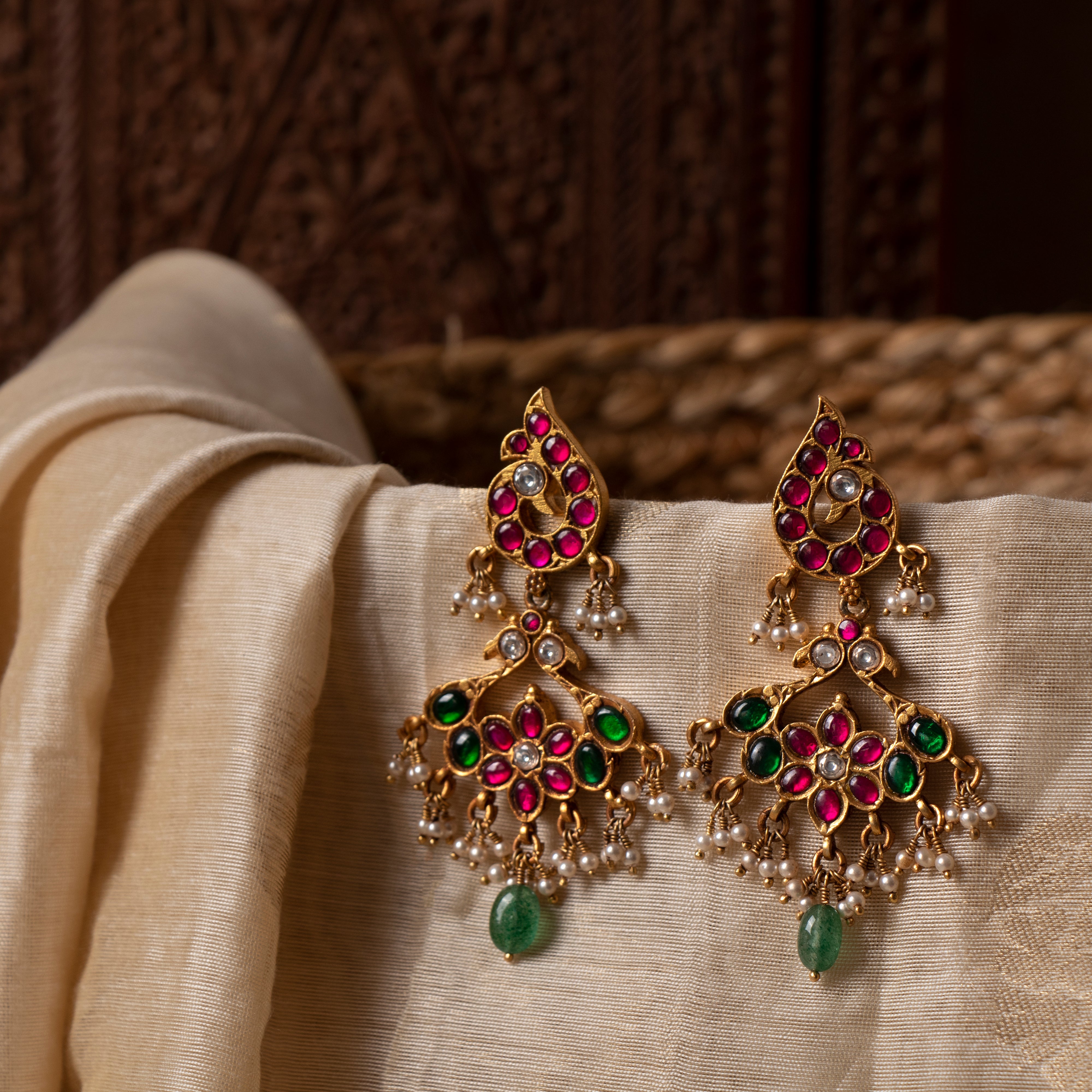 Sisily Kundan Earrings