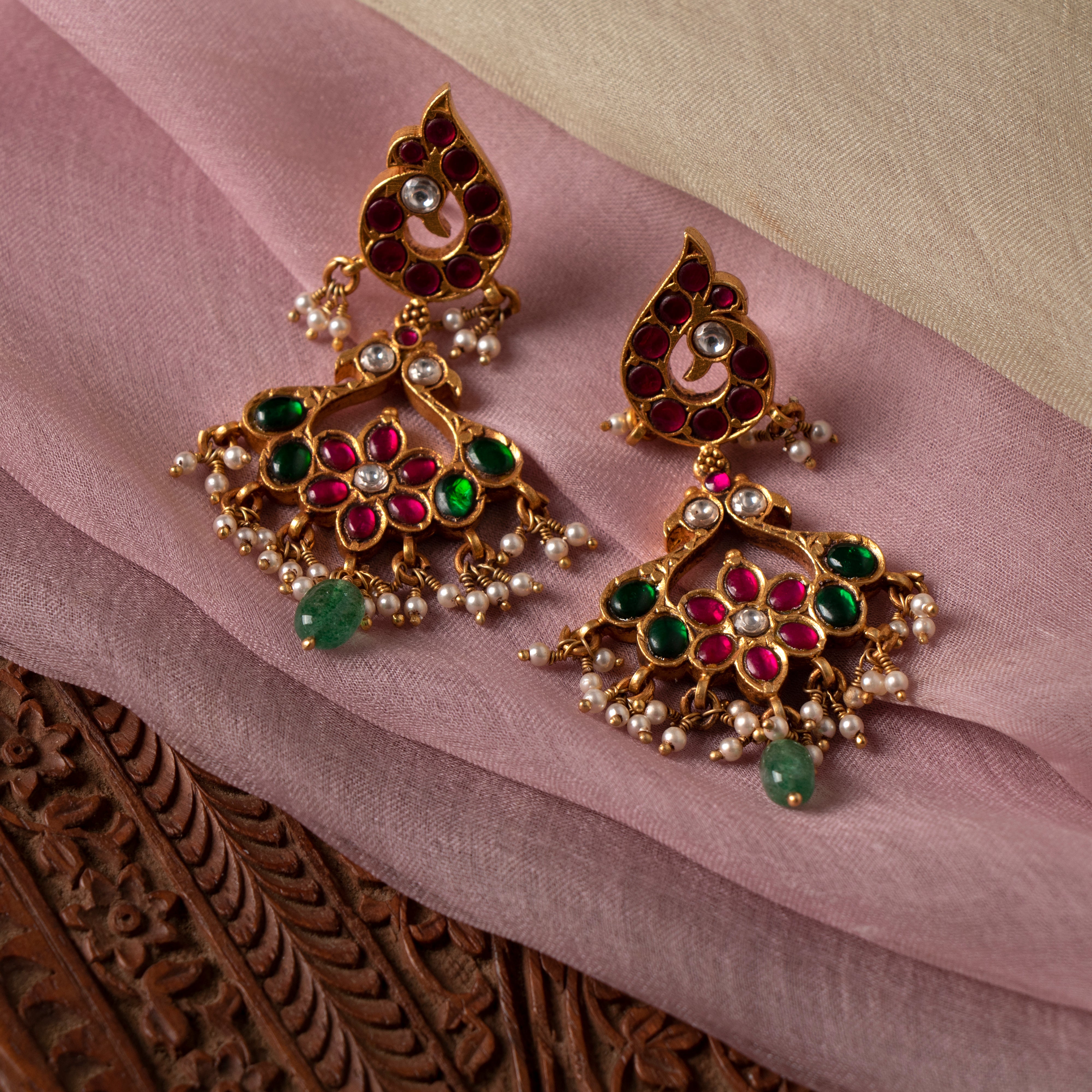 Sisily Kundan Earrings