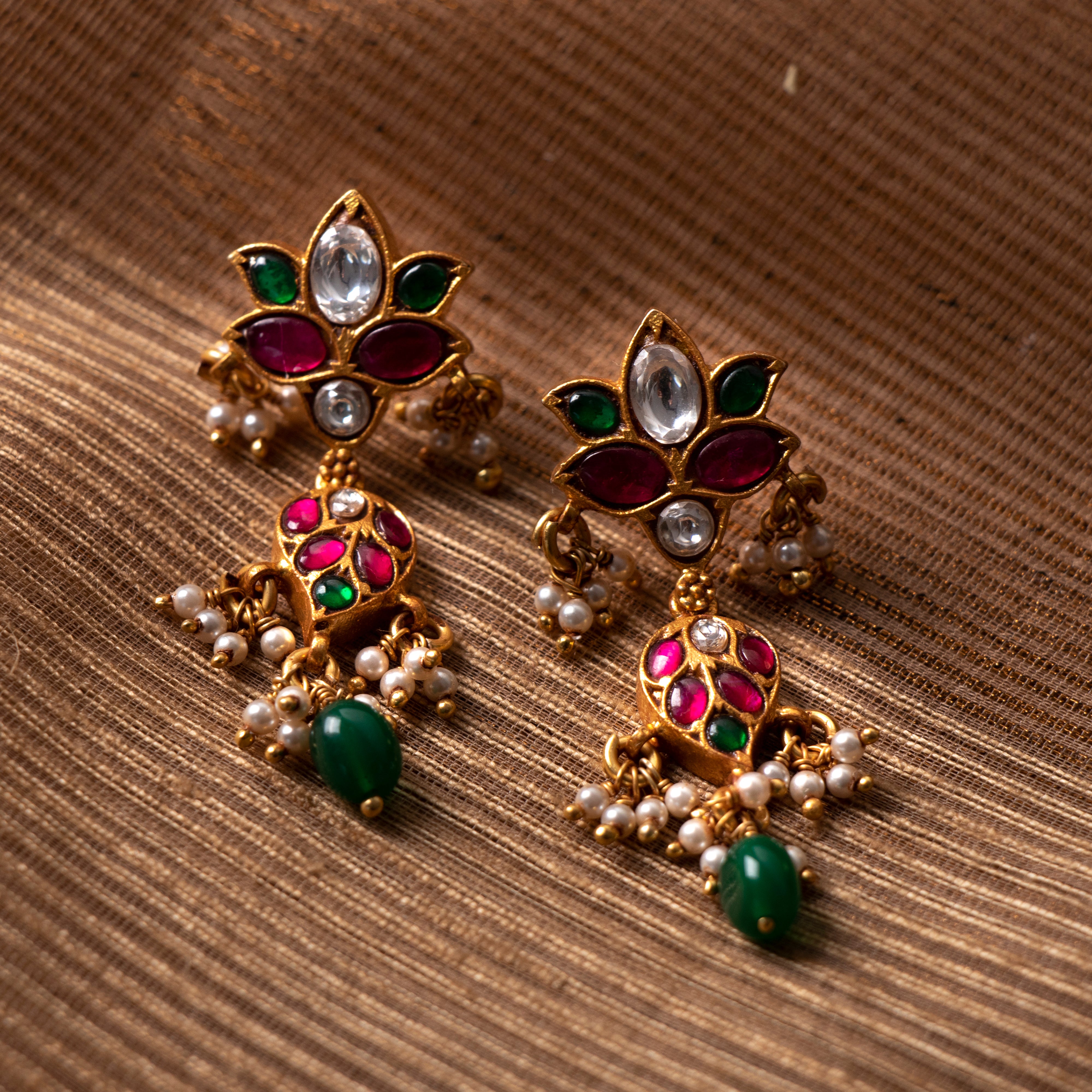 Ina Lotus Earrings