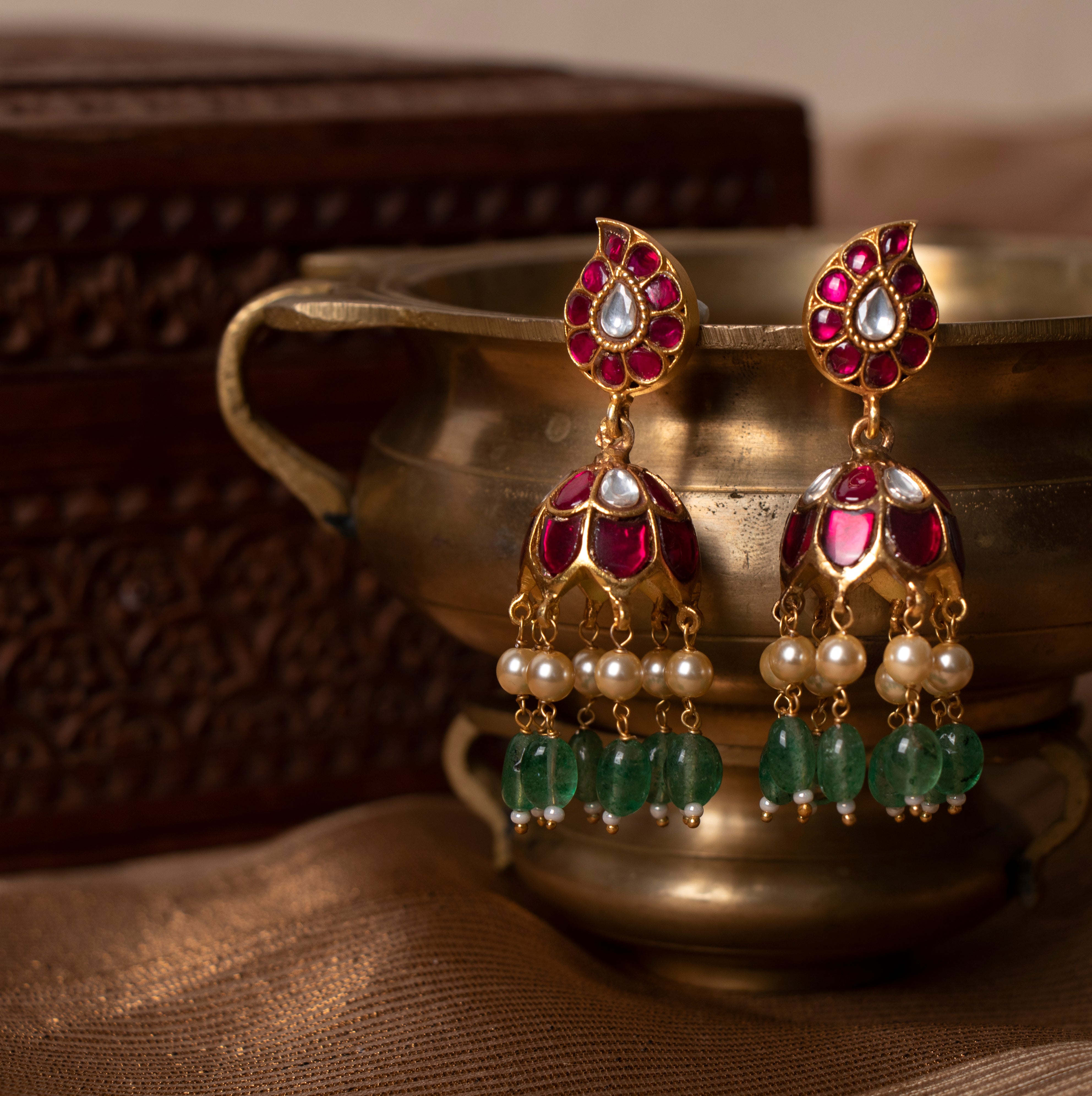 Alleia Jhumkas